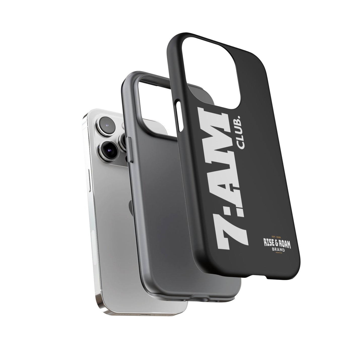 7-AM Club - Rise & Roam Brand Movement - Bold Phone Case