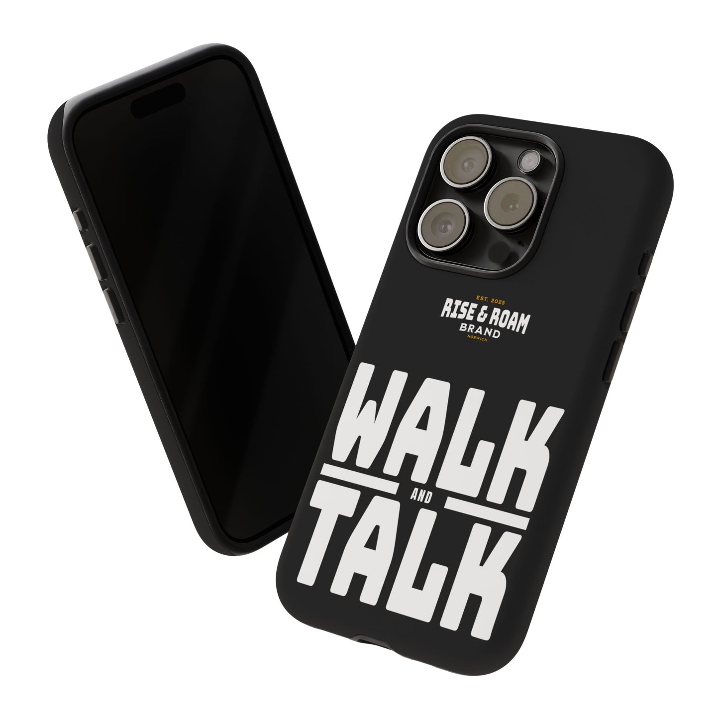 Rise & Roam Brand - Walk and Talk Phone Case.