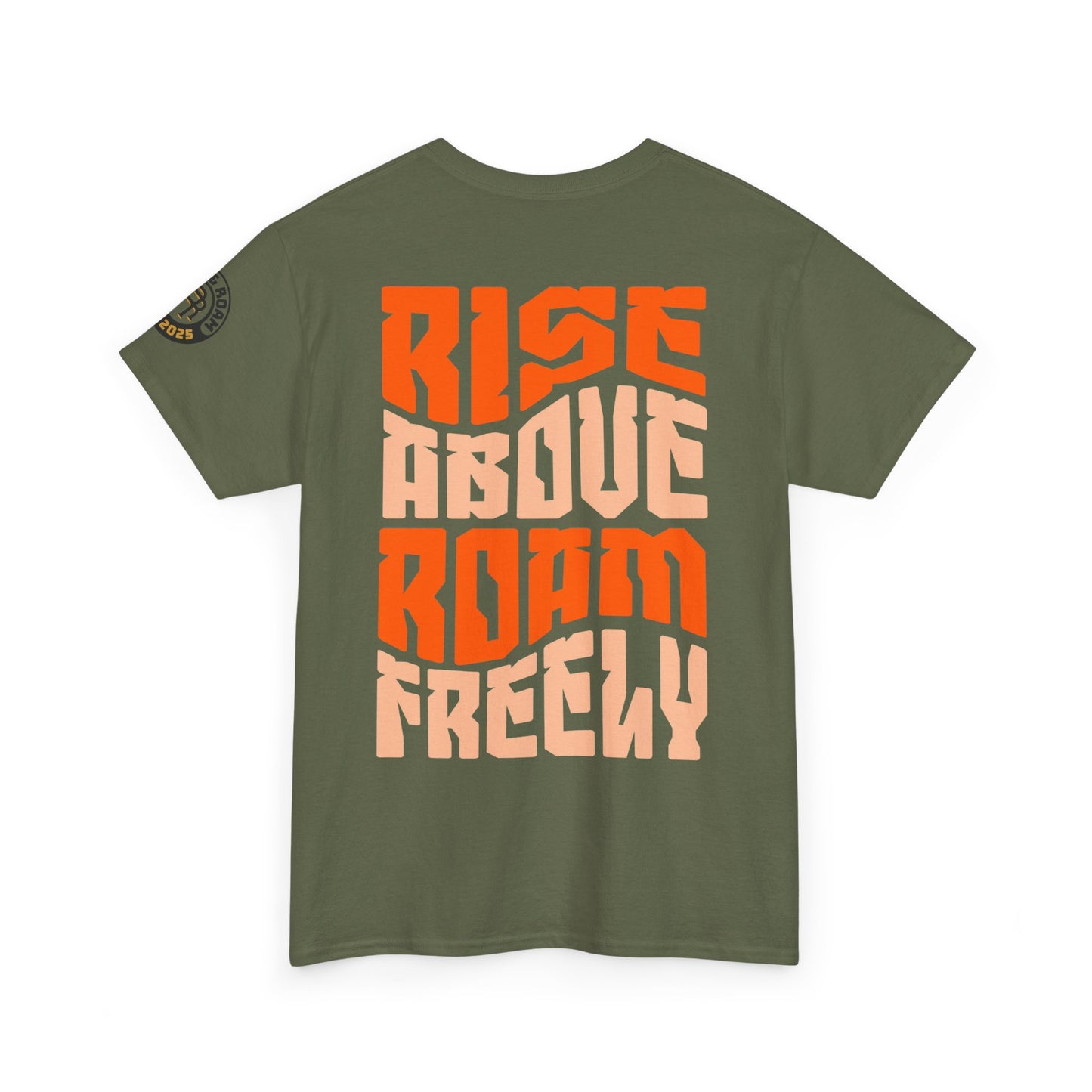 Rise Above, Roam Freely Oversized Boxy Tee