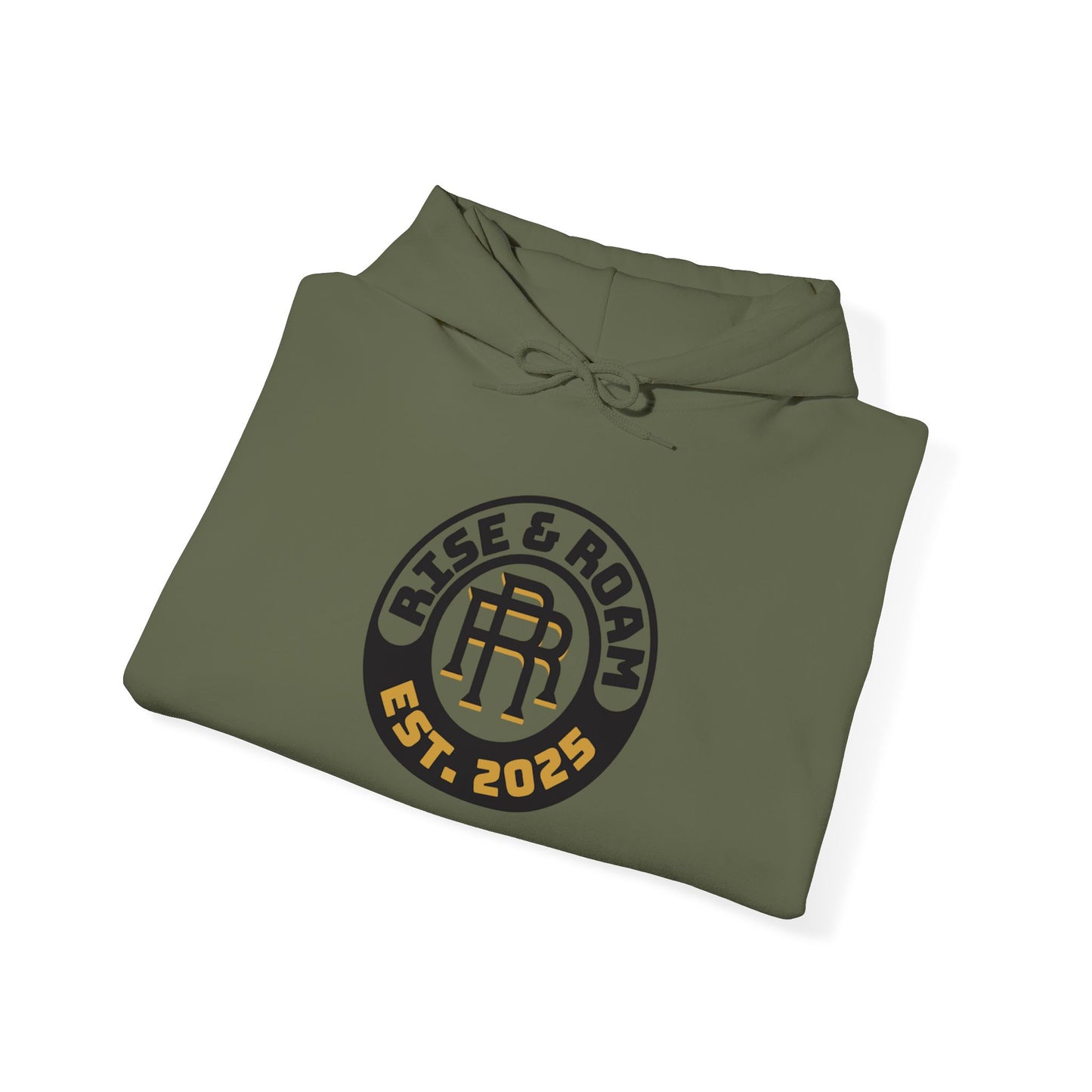 Rise & Roam Classic Logo Unisex Hoodie