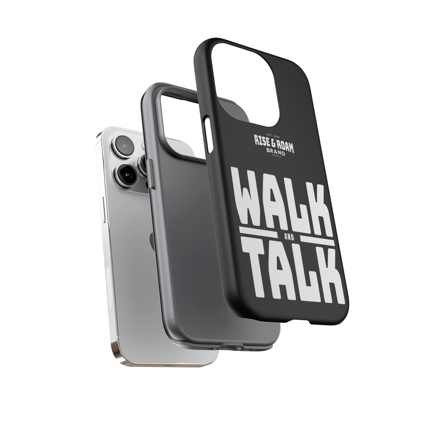 Rise & Roam Brand - Walk and Talk Phone Case.