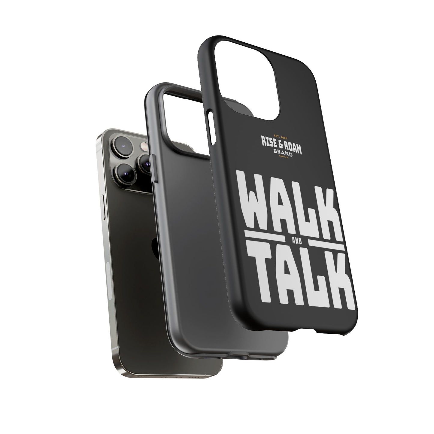 Rise & Roam Brand - Walk and Talk Phone Case.