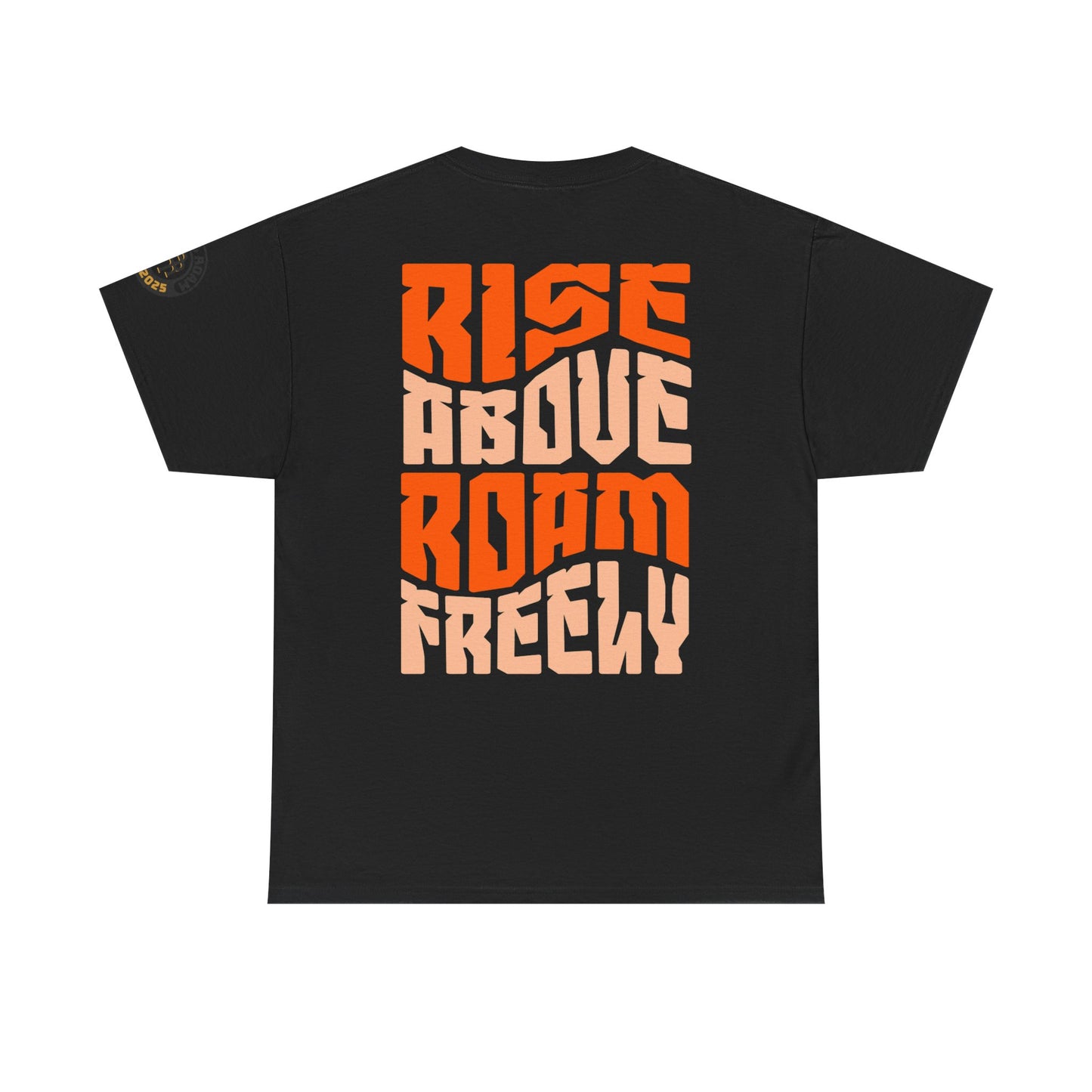 Rise Above, Roam Freely Oversized Boxy Tee