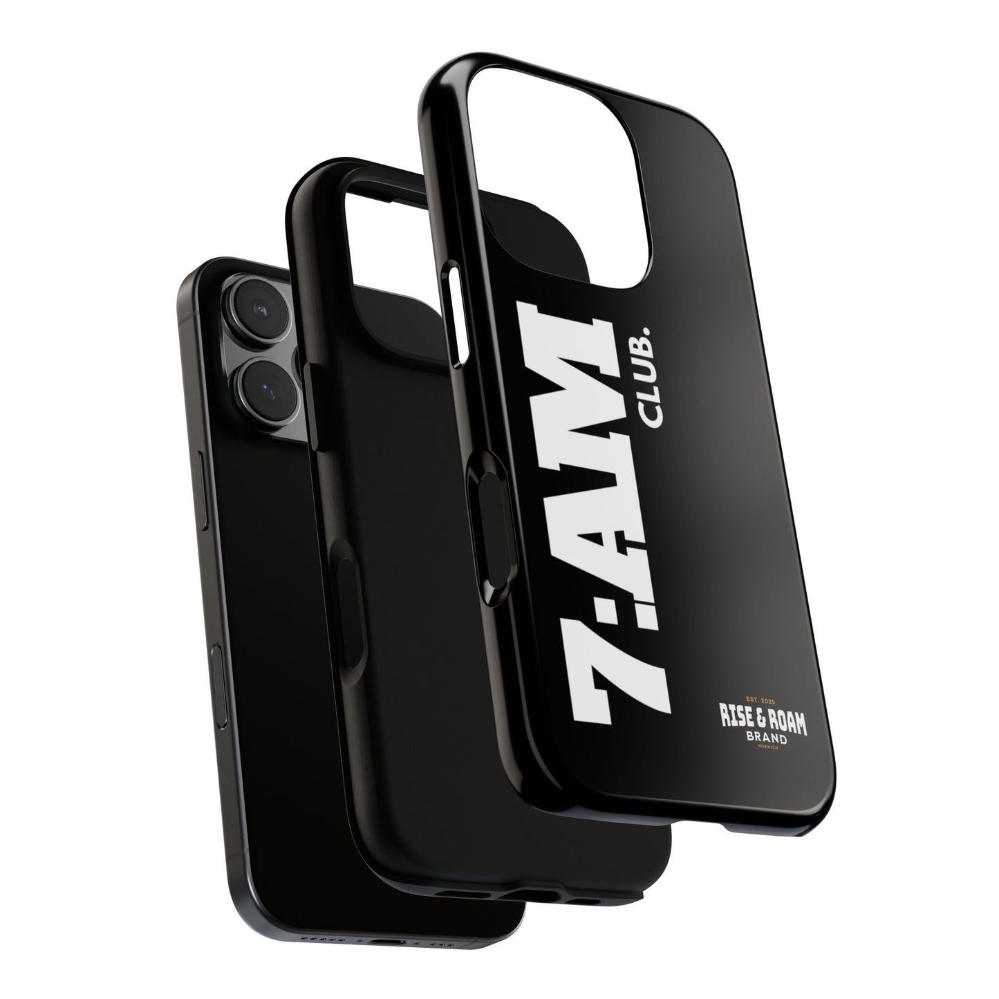 7-AM Club - Rise & Roam Brand Movement - Bold Phone Case