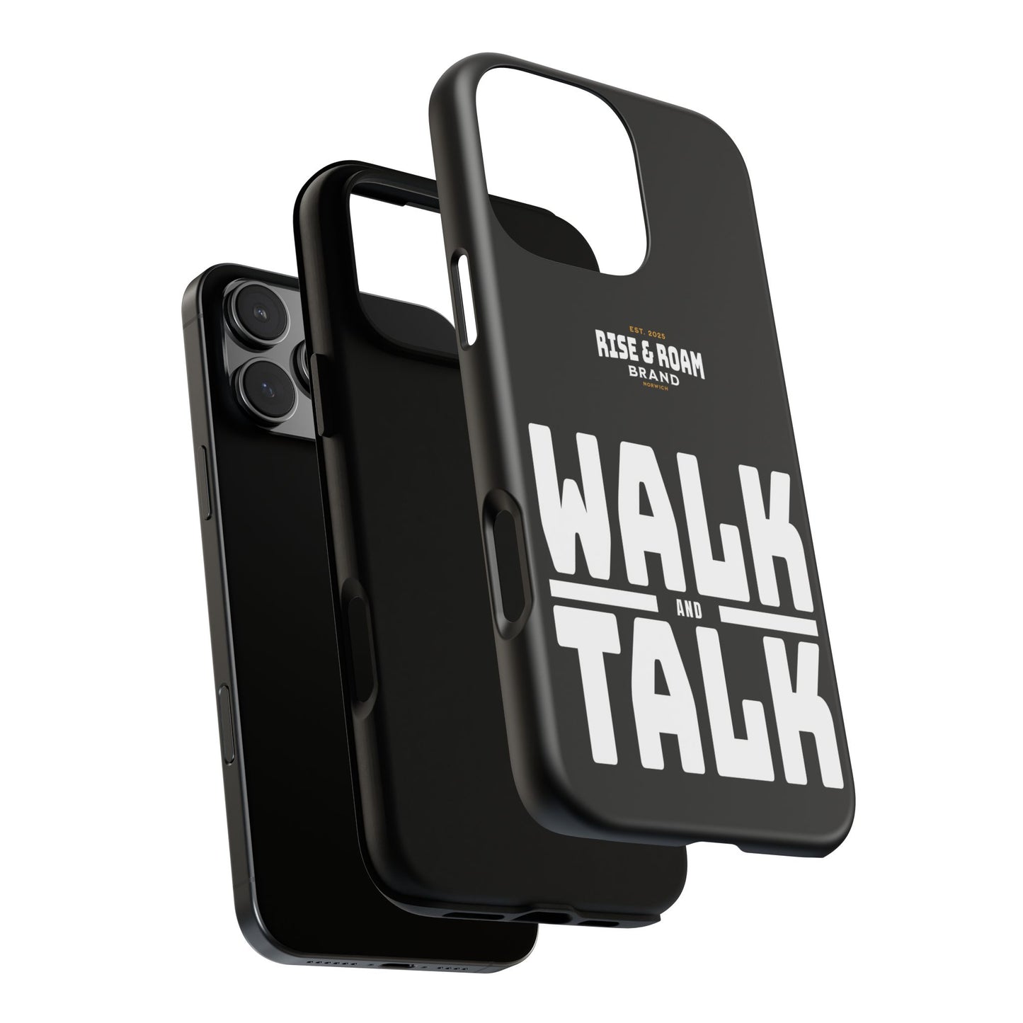 Rise & Roam Brand - Walk and Talk Phone Case.
