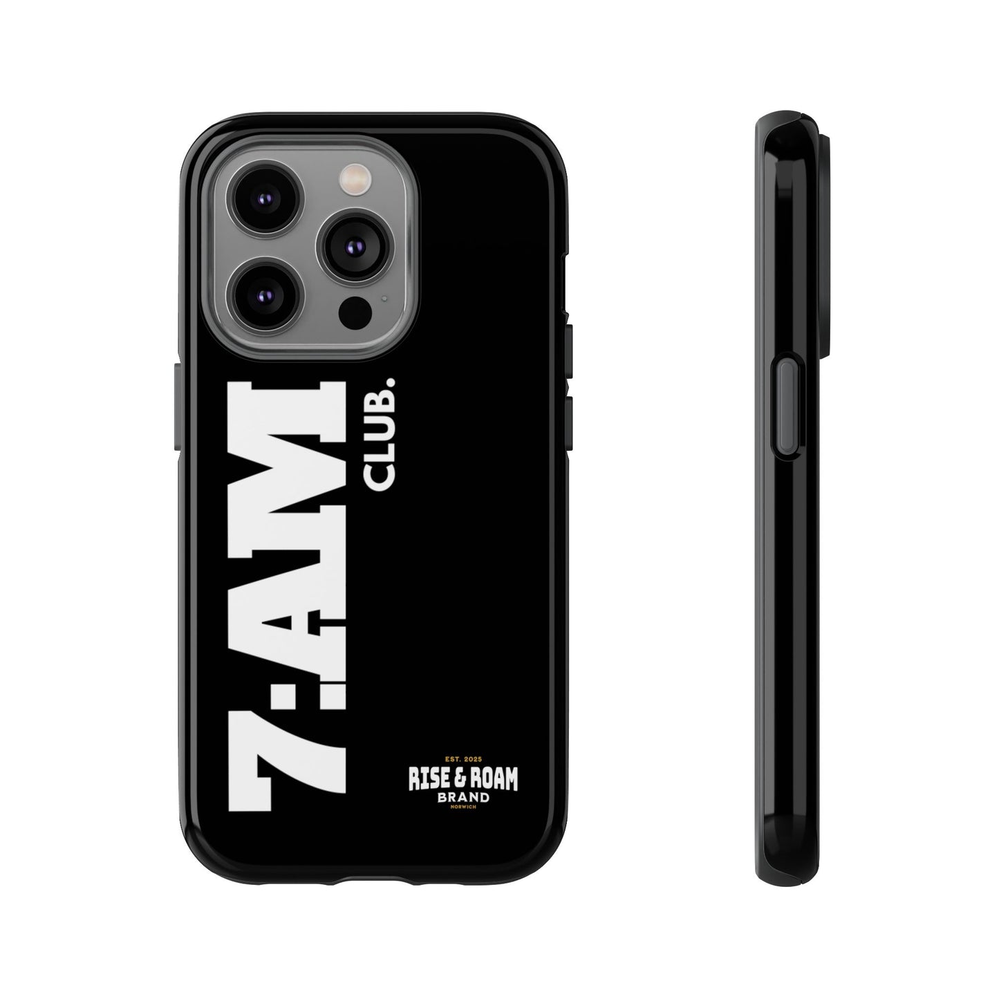 7-AM Club - Rise & Roam Brand Movement - Bold Phone Case