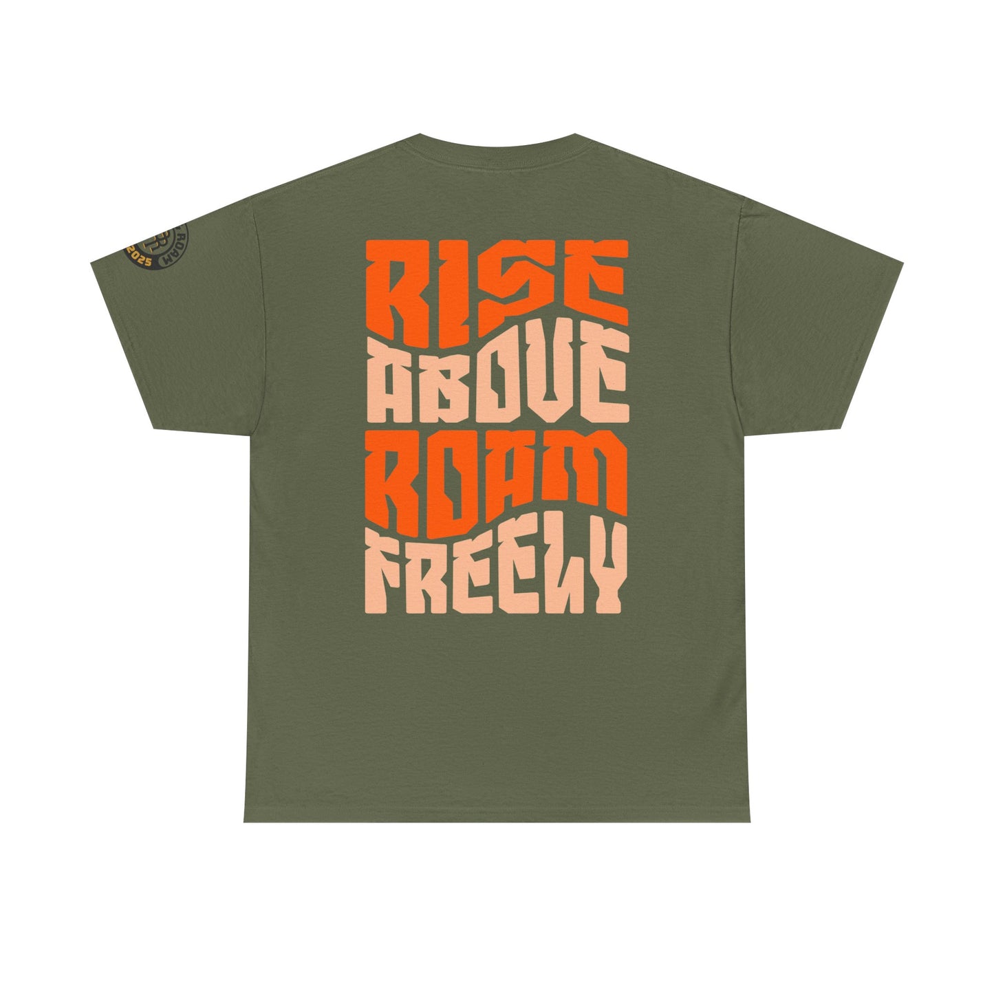 Rise Above, Roam Freely Oversized Boxy Tee
