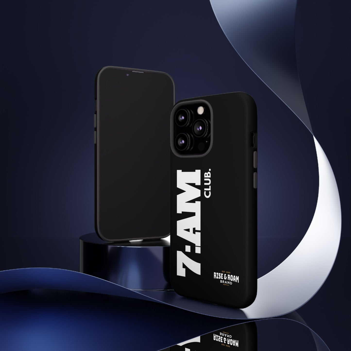 7-AM Club - Rise & Roam Brand Movement - Bold Phone Case