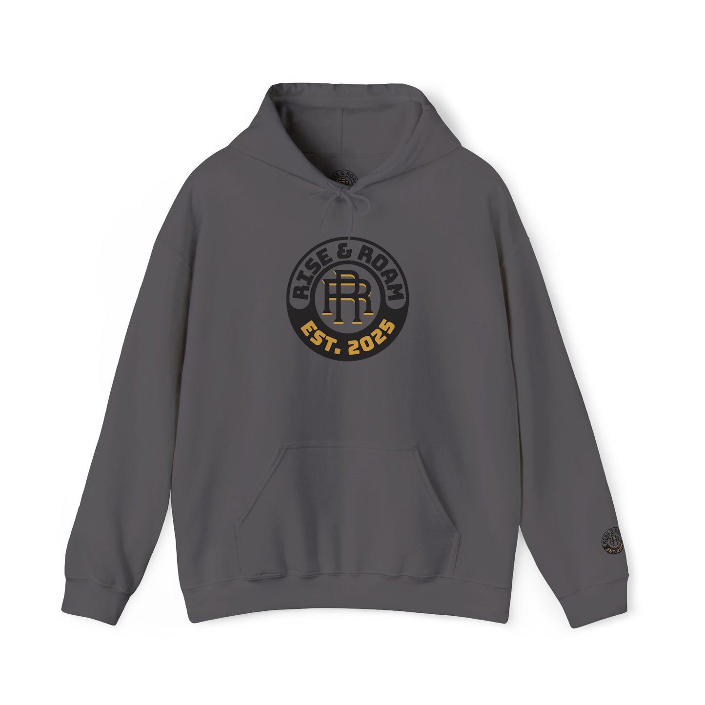 Rise & Roam Classic Logo Unisex Hoodie