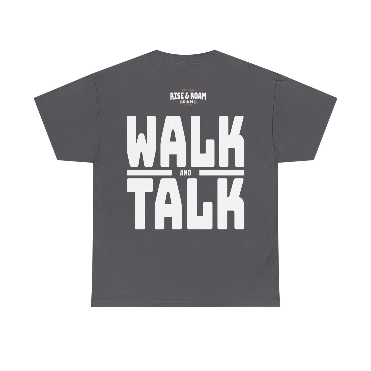 Rise & Roam Brand - MENS Walk and Talk Tee.