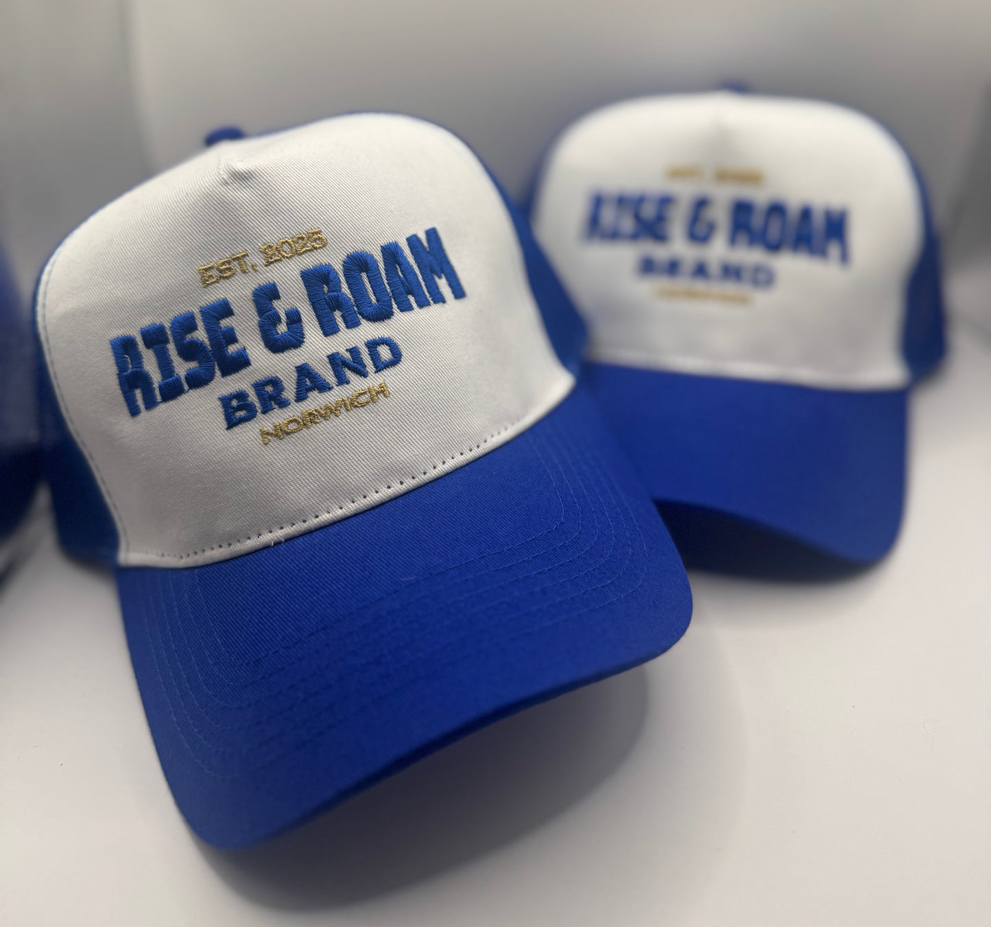 Rise & Ram Brand - Traditional Colour Trucker Caps
