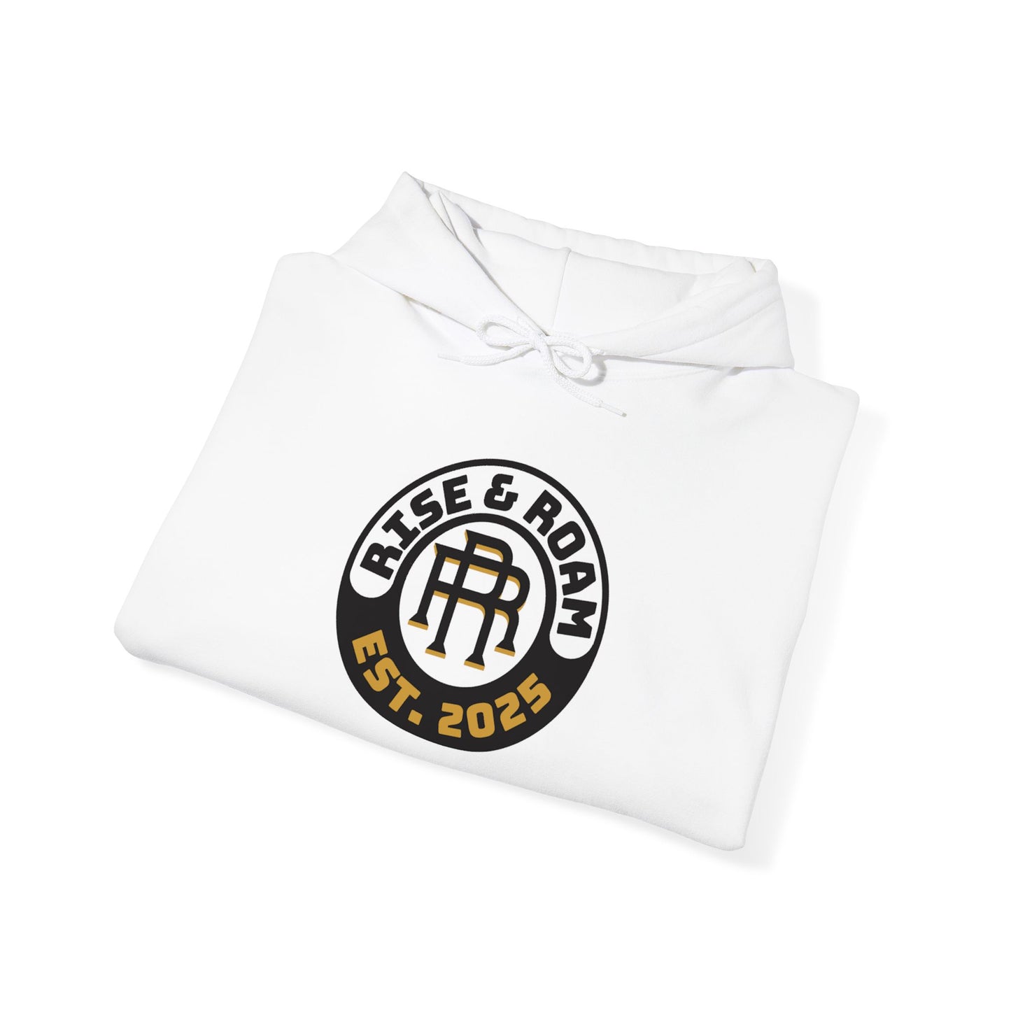Rise & Roam Classic Logo Unisex Hoodie