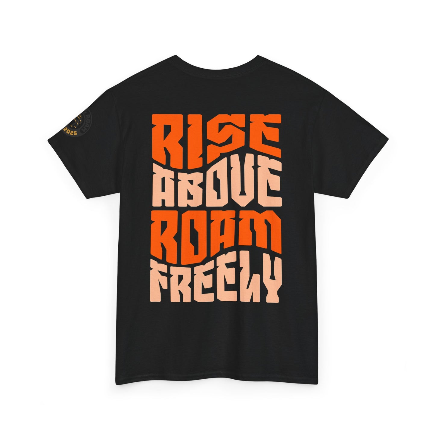 Rise Above, Roam Freely Oversized Boxy Tee