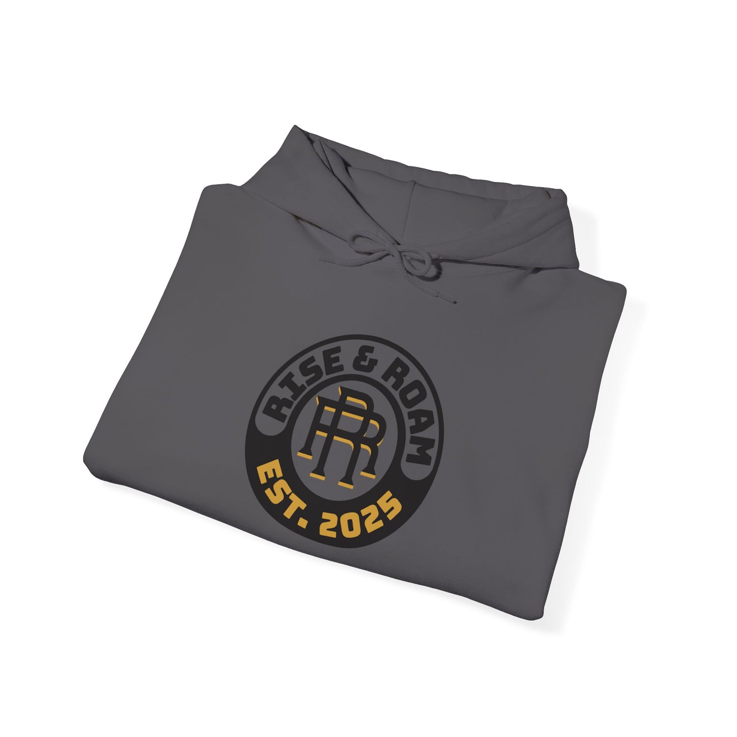 Rise & Roam Classic Logo Unisex Hoodie