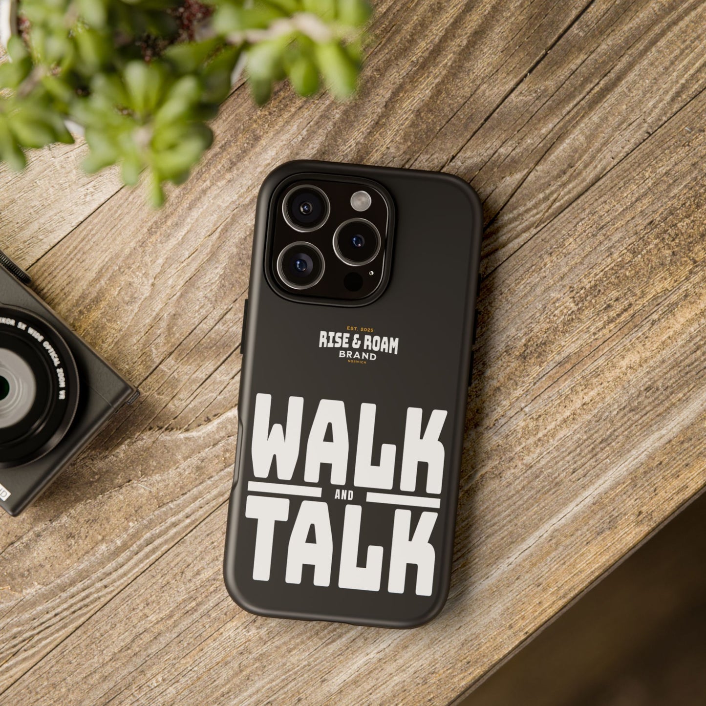Rise & Roam Brand - Walk and Talk Phone Case.