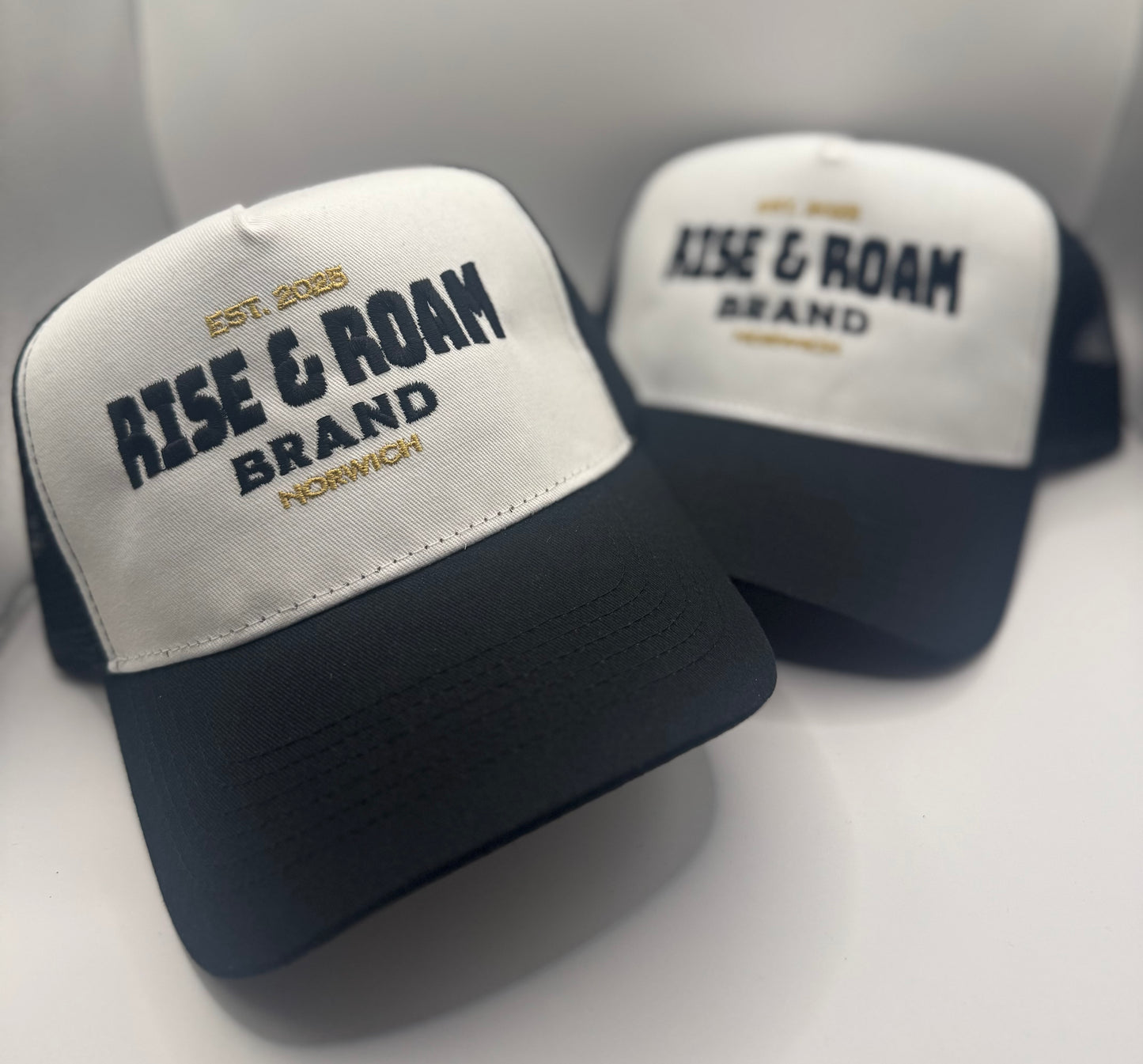 Rise & Ram Brand - Traditional Colour Trucker Caps
