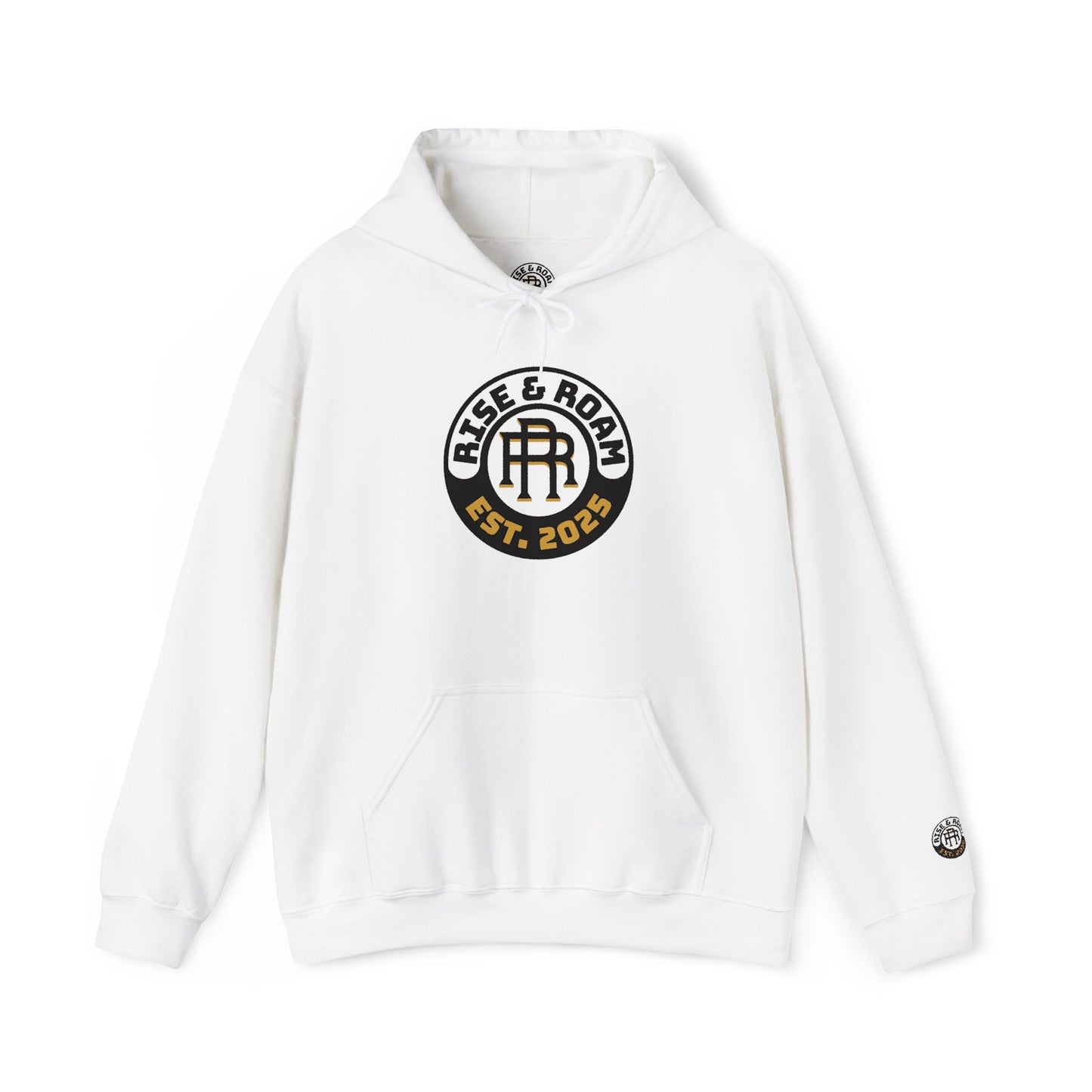 Rise & Roam Classic Logo Unisex Hoodie