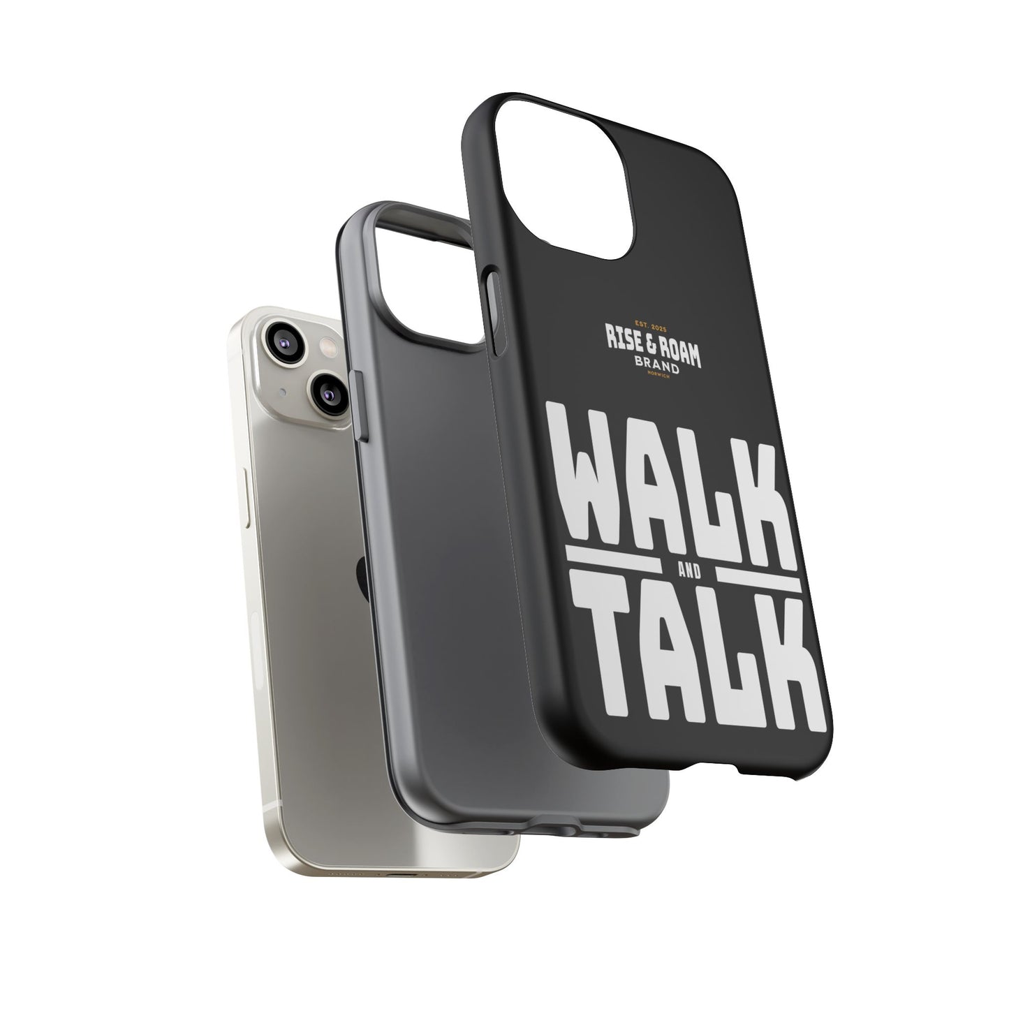 Rise & Roam Brand - Walk and Talk Phone Case.