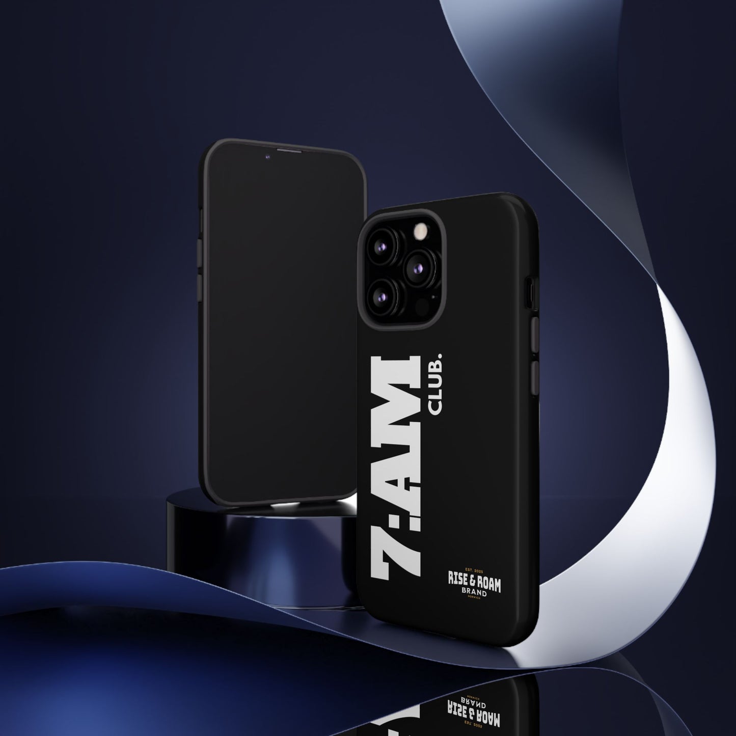 7-AM Club - Rise & Roam Brand Movement - Bold Phone Case