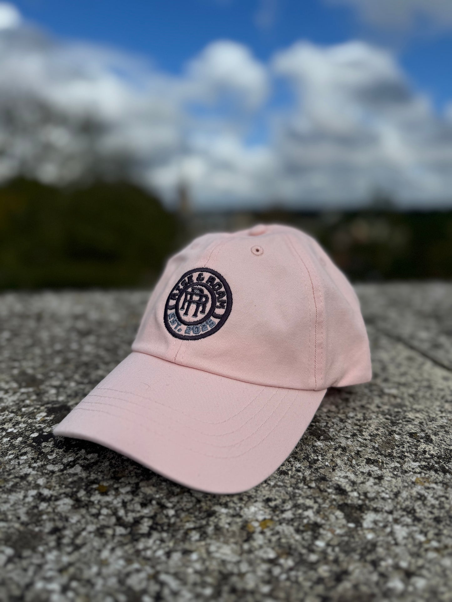 Rise & Roam Brand - Classic Logo Dad Caps.