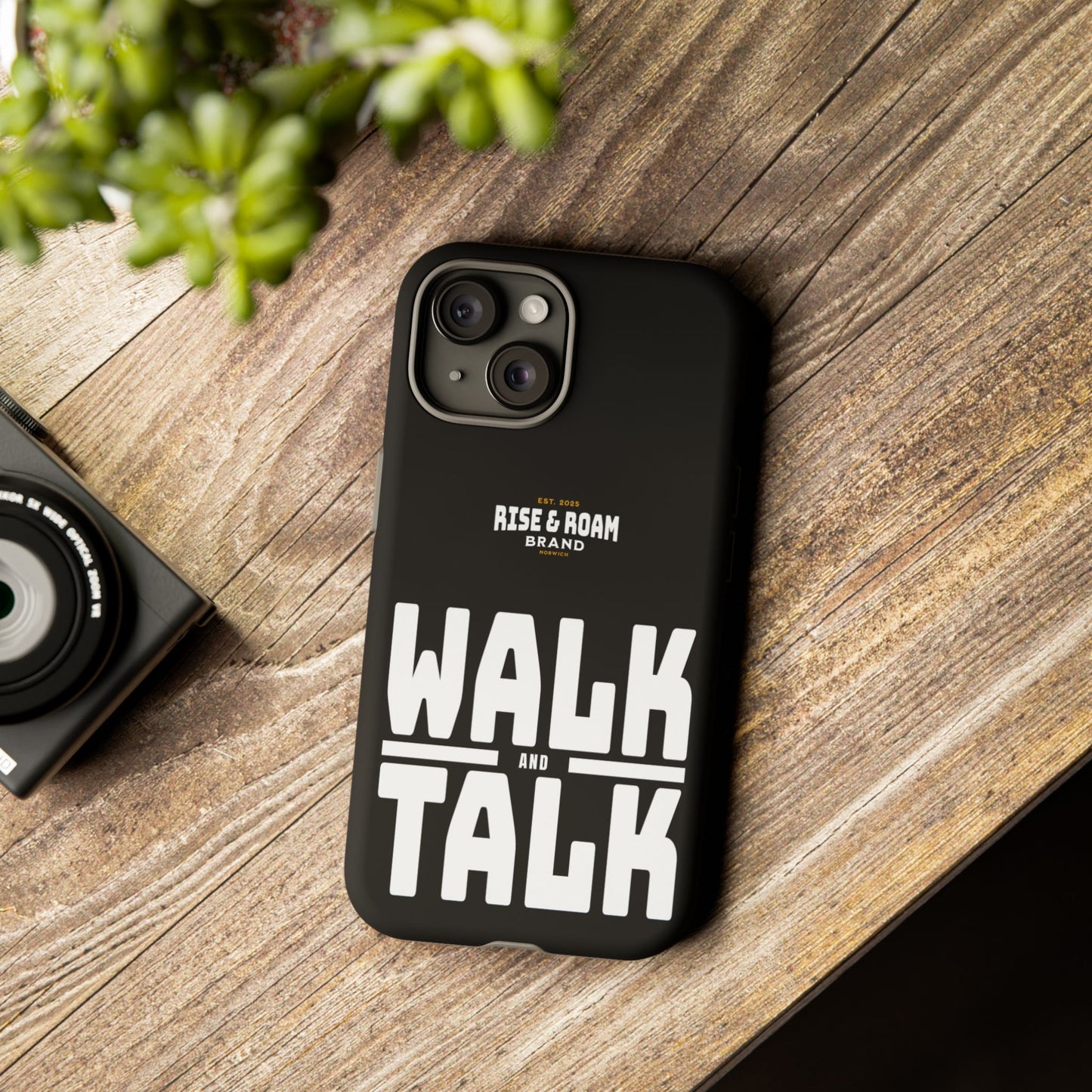 Rise & Roam Brand - Walk and Talk Phone Case.