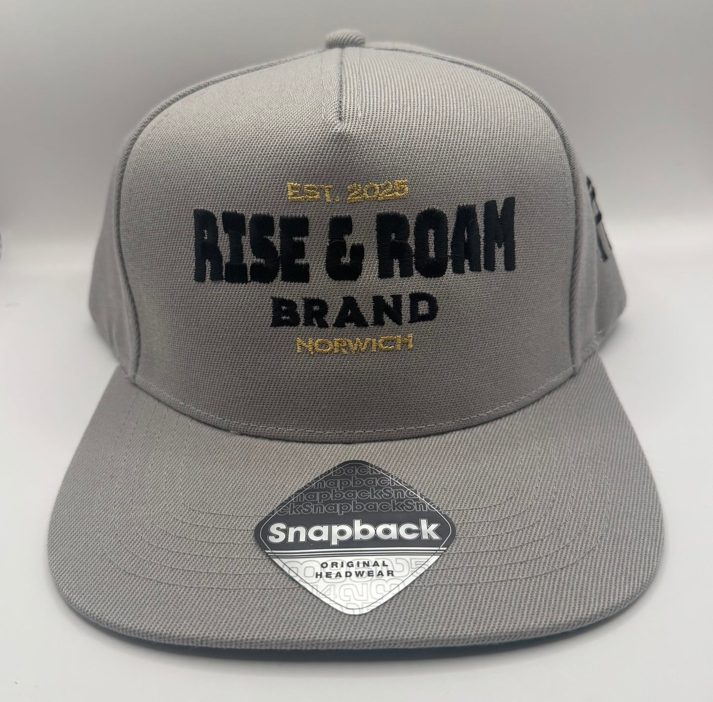 Rise & Roam Brand - Traditional Logo SnapBack Cap