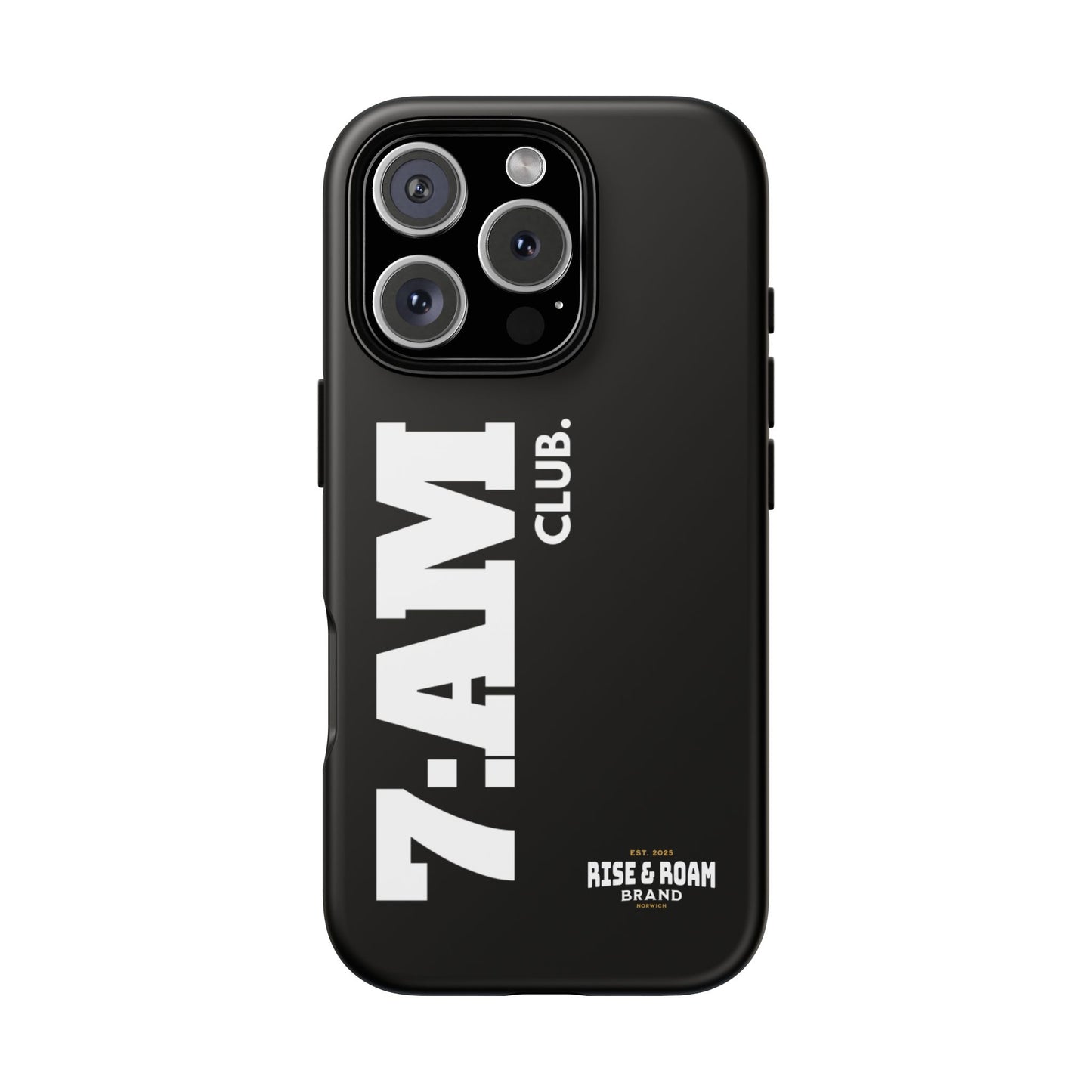 7-AM Club - Rise & Roam Brand Movement - Bold Phone Case