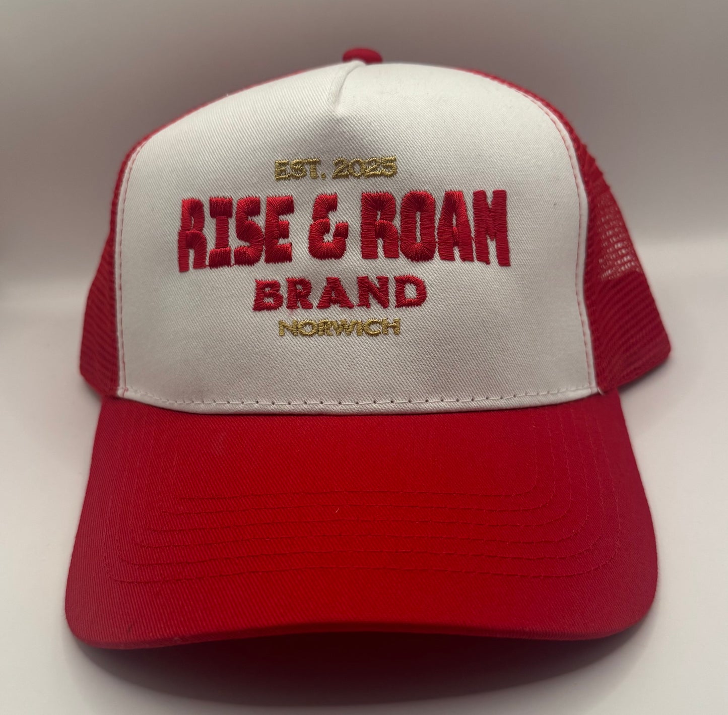 Rise & Ram Brand - Traditional Colour Trucker Caps