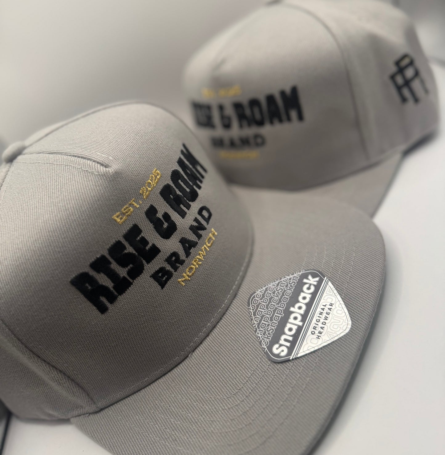 Rise & Roam Brand - Traditional Logo SnapBack Cap