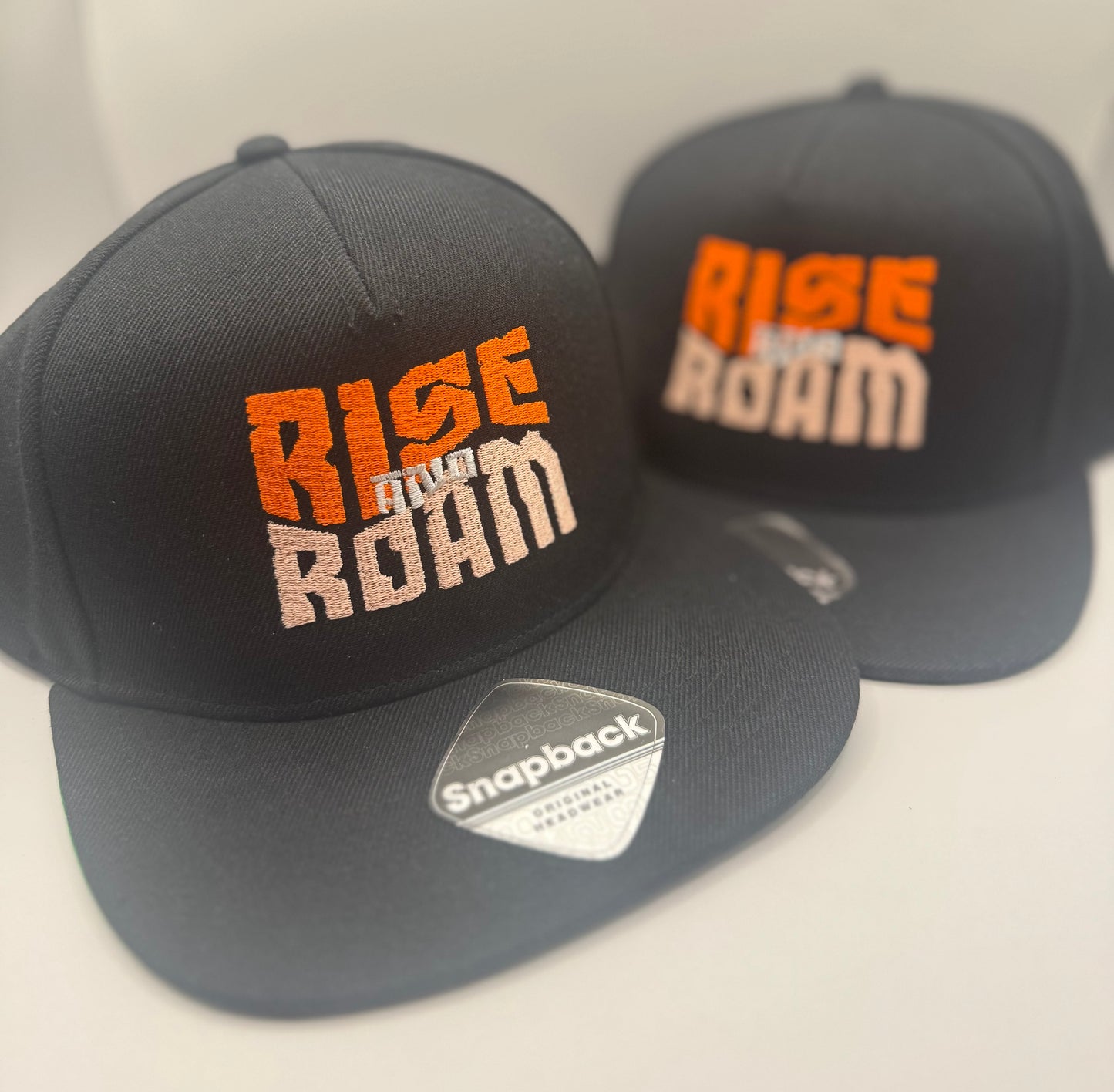 Rise & Roam Brand - Rise Above, Roam Freely Snap-Back Cap