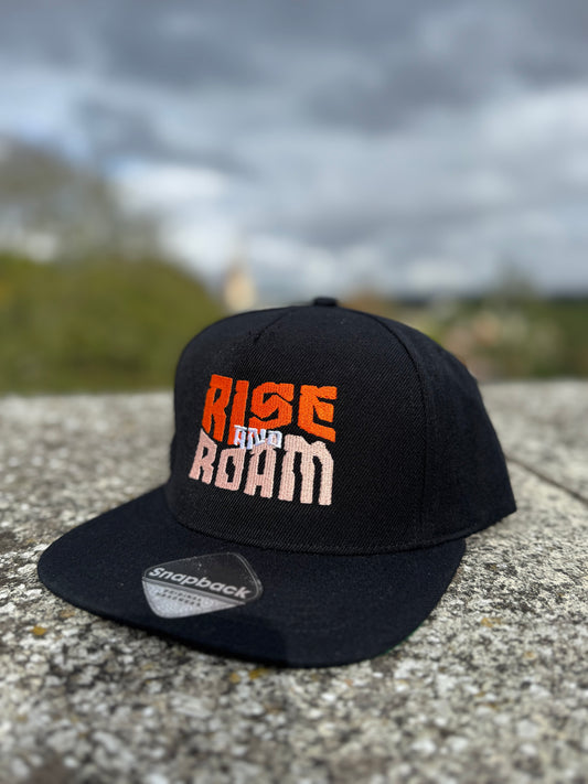 Rise & Roam Brand - Rise Above, Roam Freely Snap-Back Cap