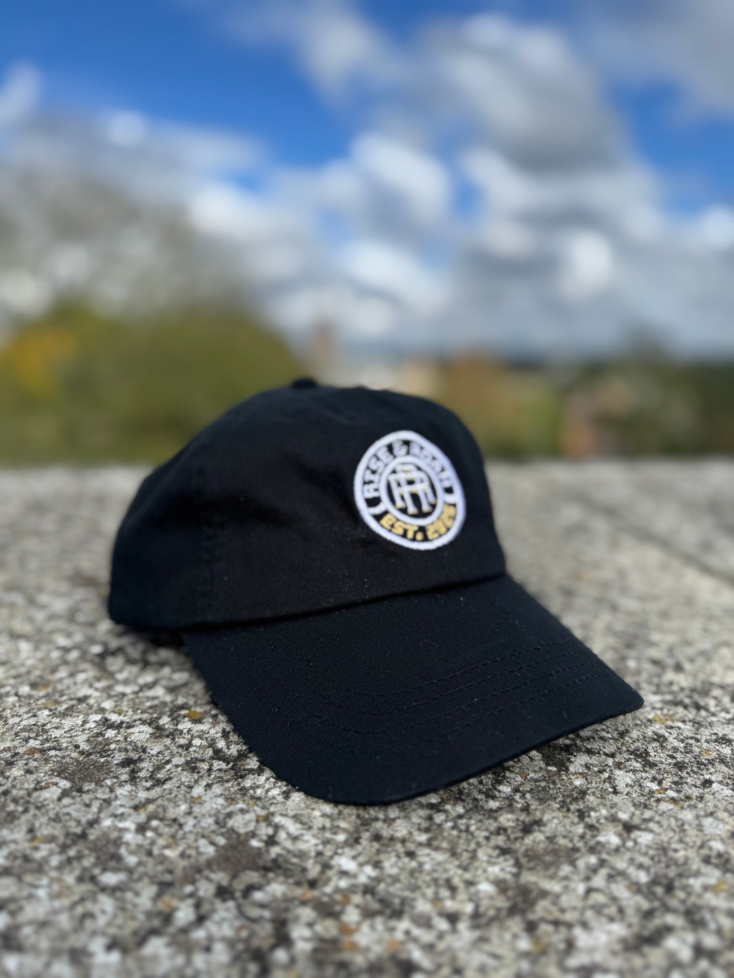 Rise & Roam Brand - Classic Logo Dad Caps.