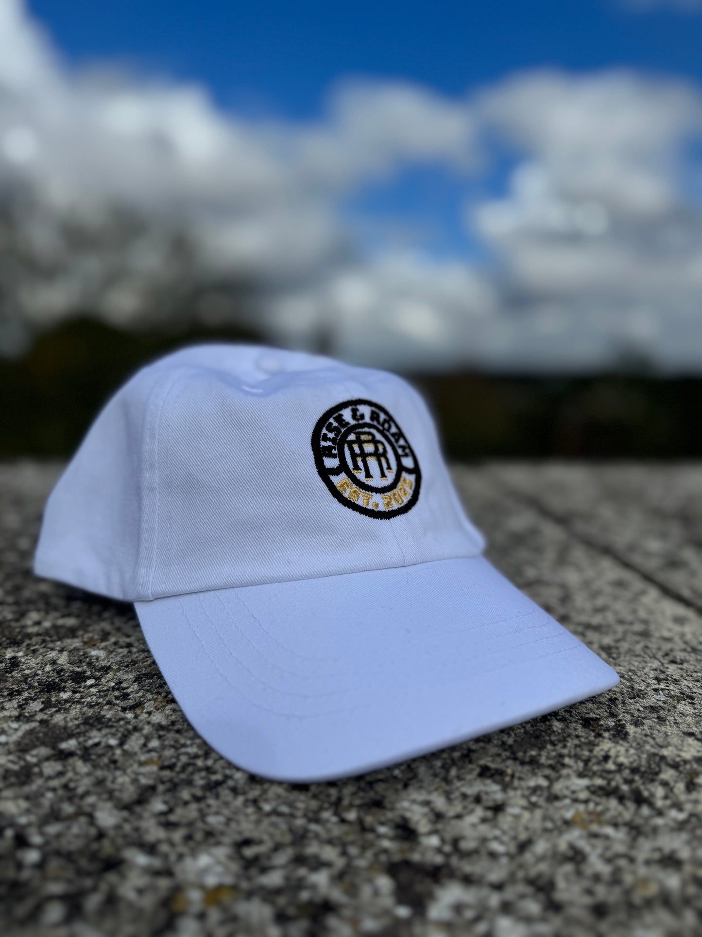 Rise & Roam Brand - Classic Logo Dad Caps.