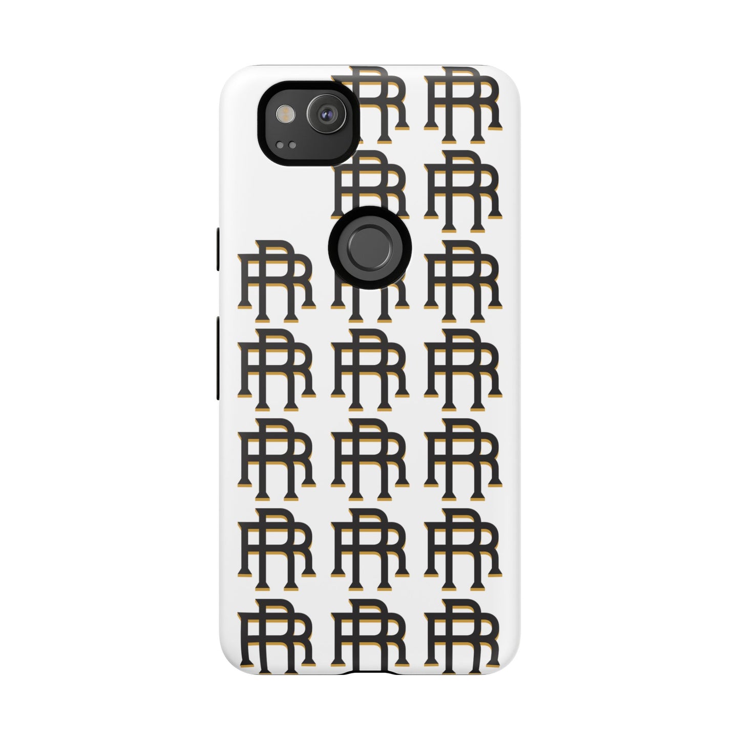 Rise & Roam RR Logo Tough Phone Case - White