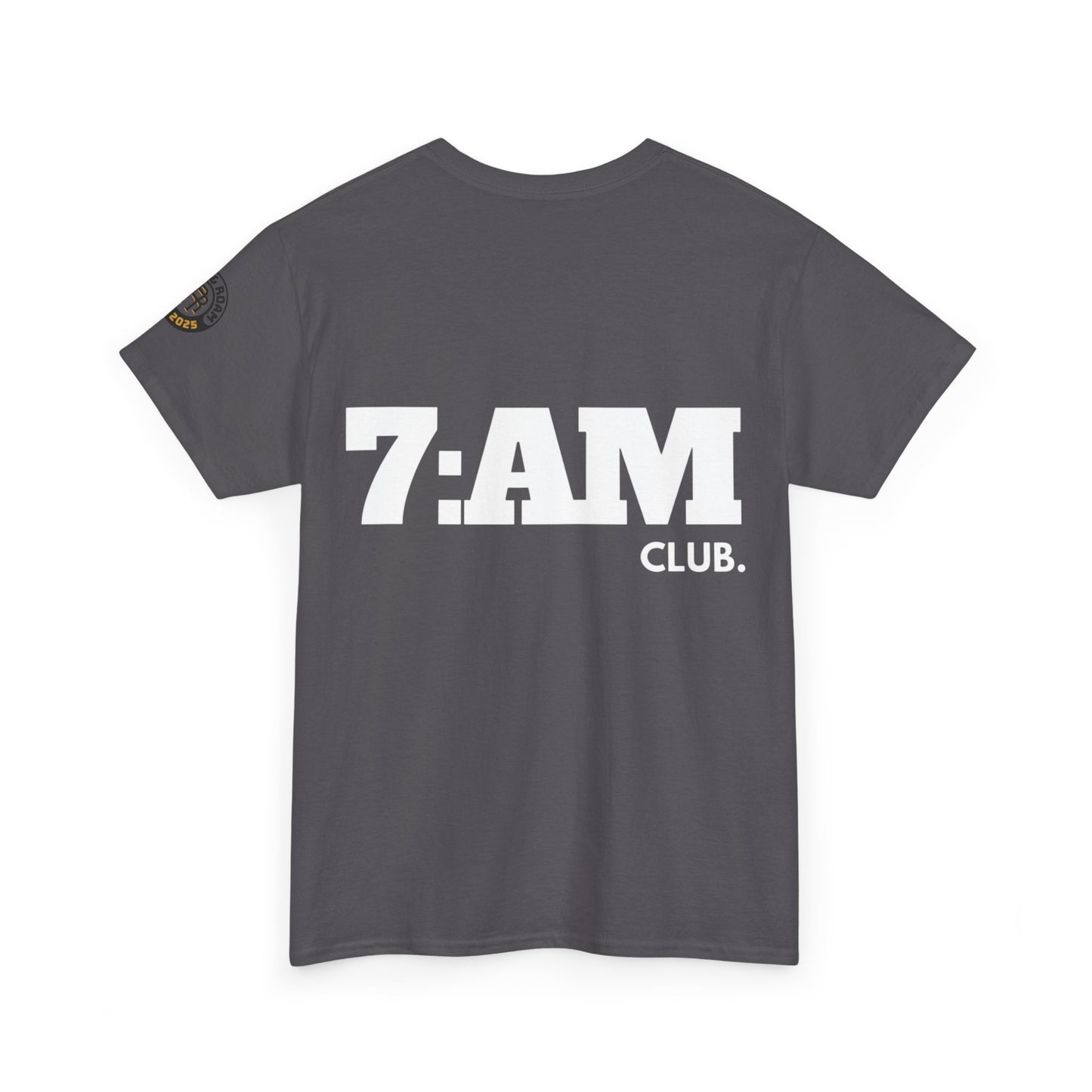 7am Club x Rise & Roam Brand Movement Tee.