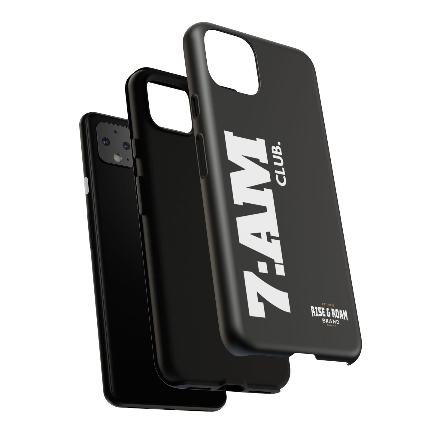 7-AM Club - Rise & Roam Brand Movement - Bold Phone Case