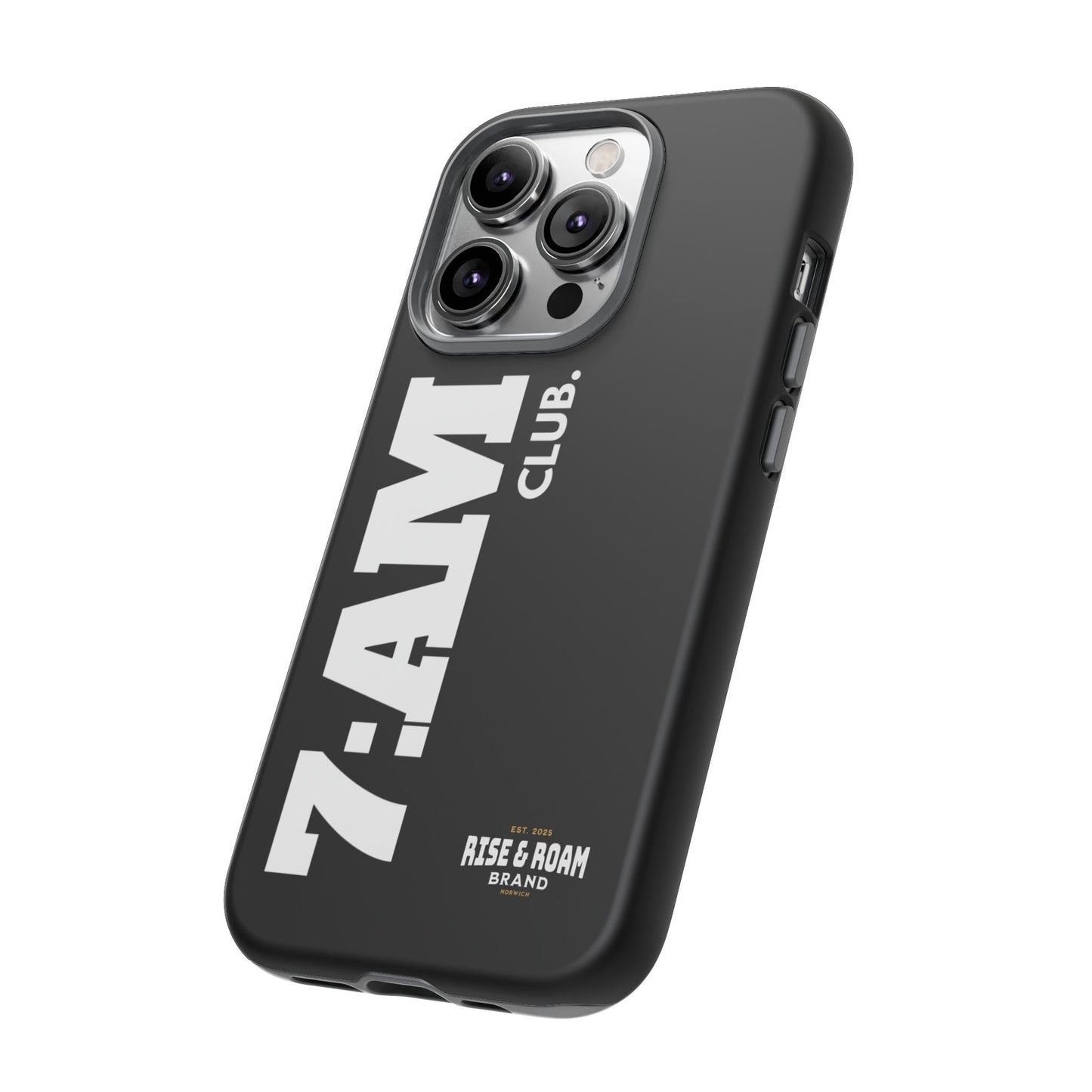 7-AM Club - Rise & Roam Brand Movement - Bold Phone Case