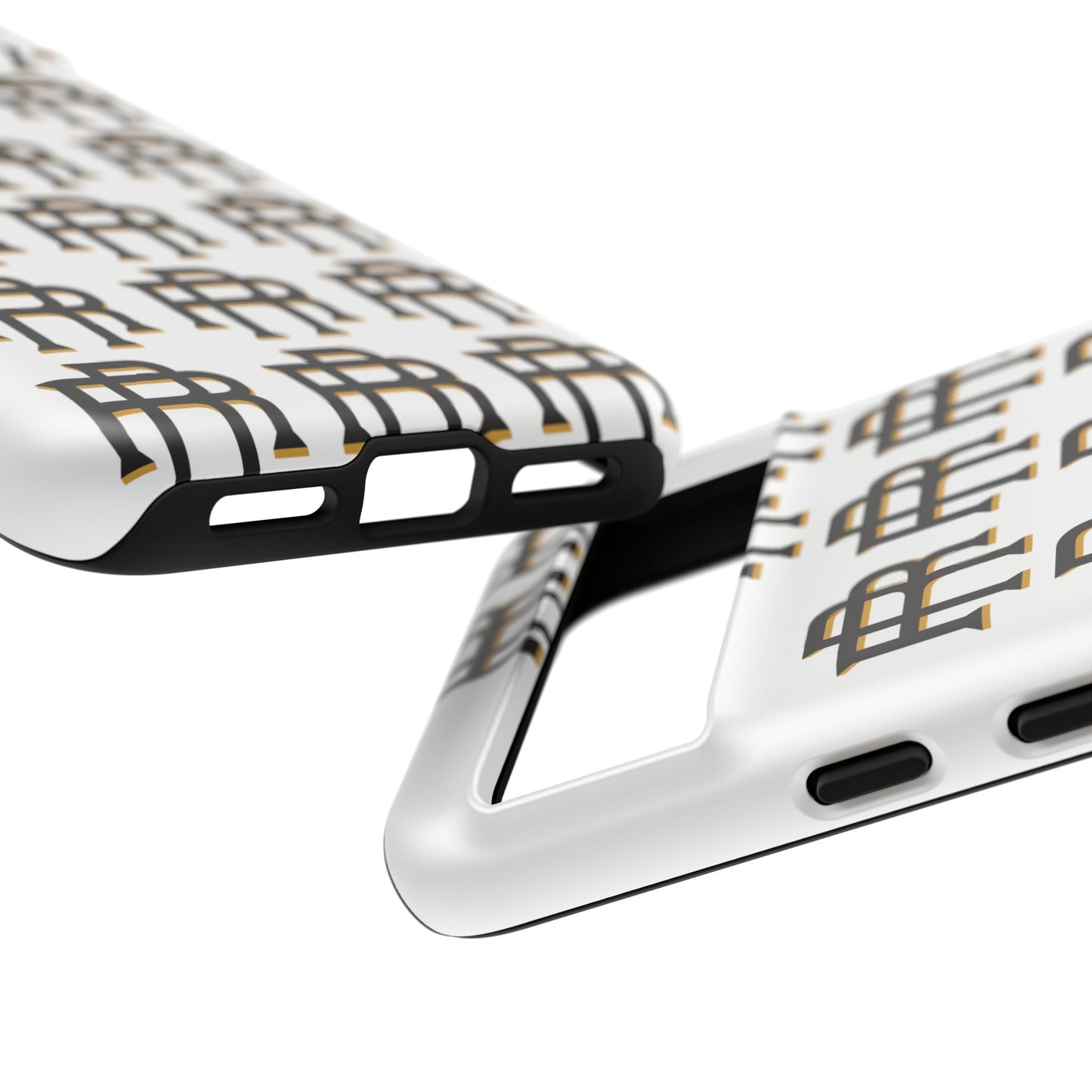 Rise & Roam RR Logo Tough Phone Case - White