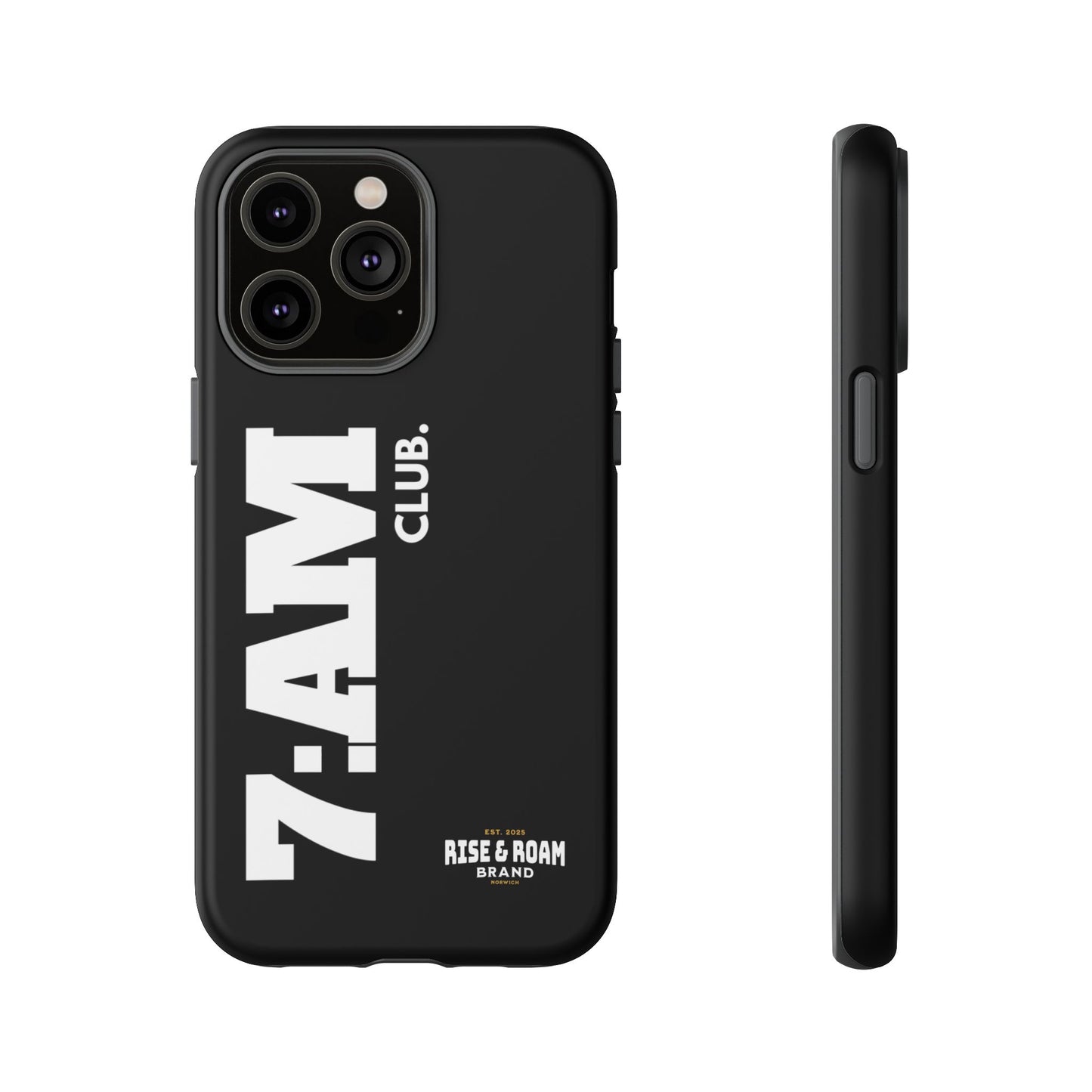 7-AM Club - Rise & Roam Brand Movement - Bold Phone Case