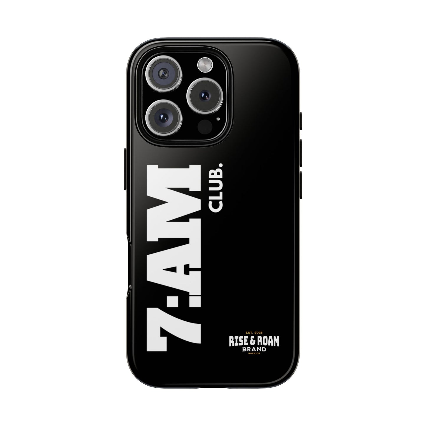 7-AM Club - Rise & Roam Brand Movement - Bold Phone Case