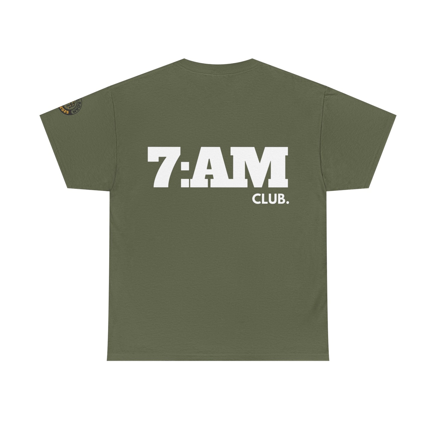 7am Club x Rise & Roam Brand Movement Tee.