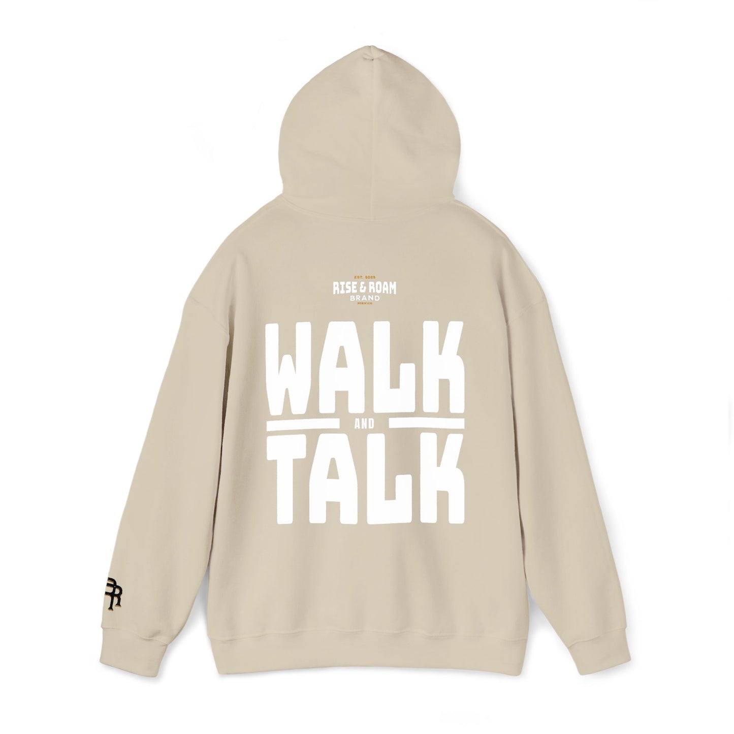Rise & Roam Brand - MENS Walk and Talk Heavy Blend™ Hooded Sweatshirt