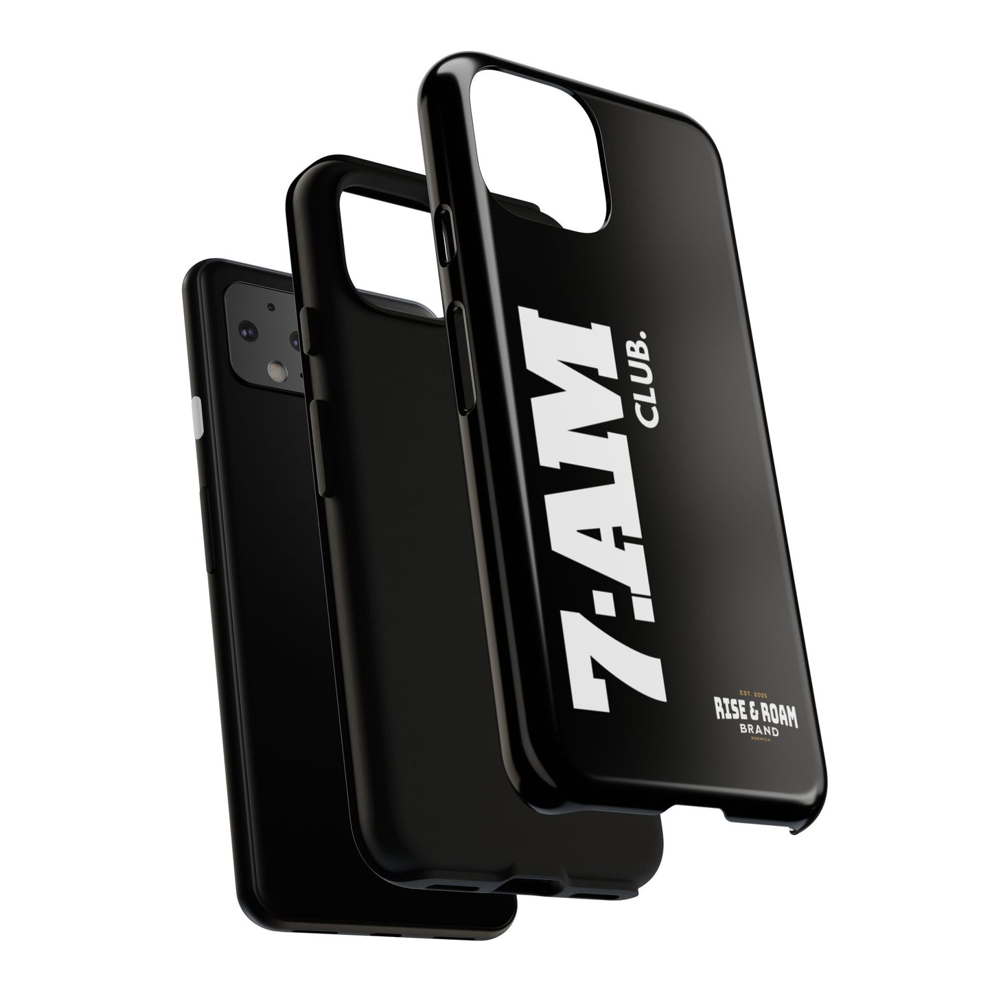 7-AM Club - Rise & Roam Brand Movement - Bold Phone Case
