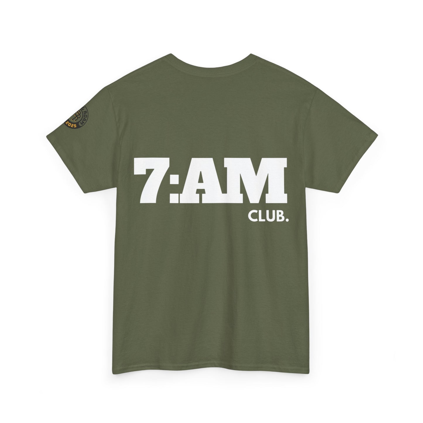 7am Club x Rise & Roam Brand Movement Tee.