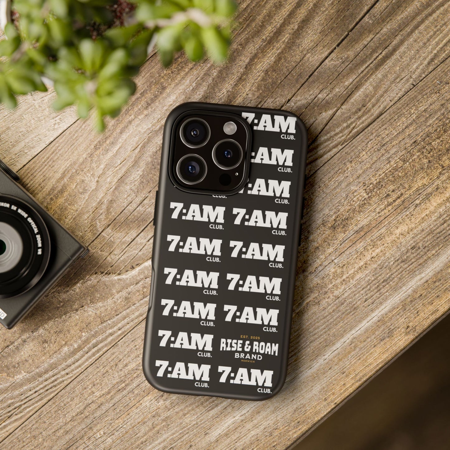 7AM Club - Rise & Roam Brand AM - Movement Phone Case