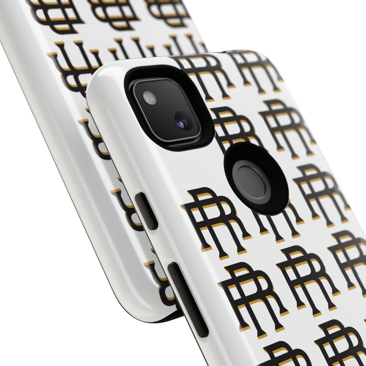 Rise & Roam RR Logo Tough Phone Case - White