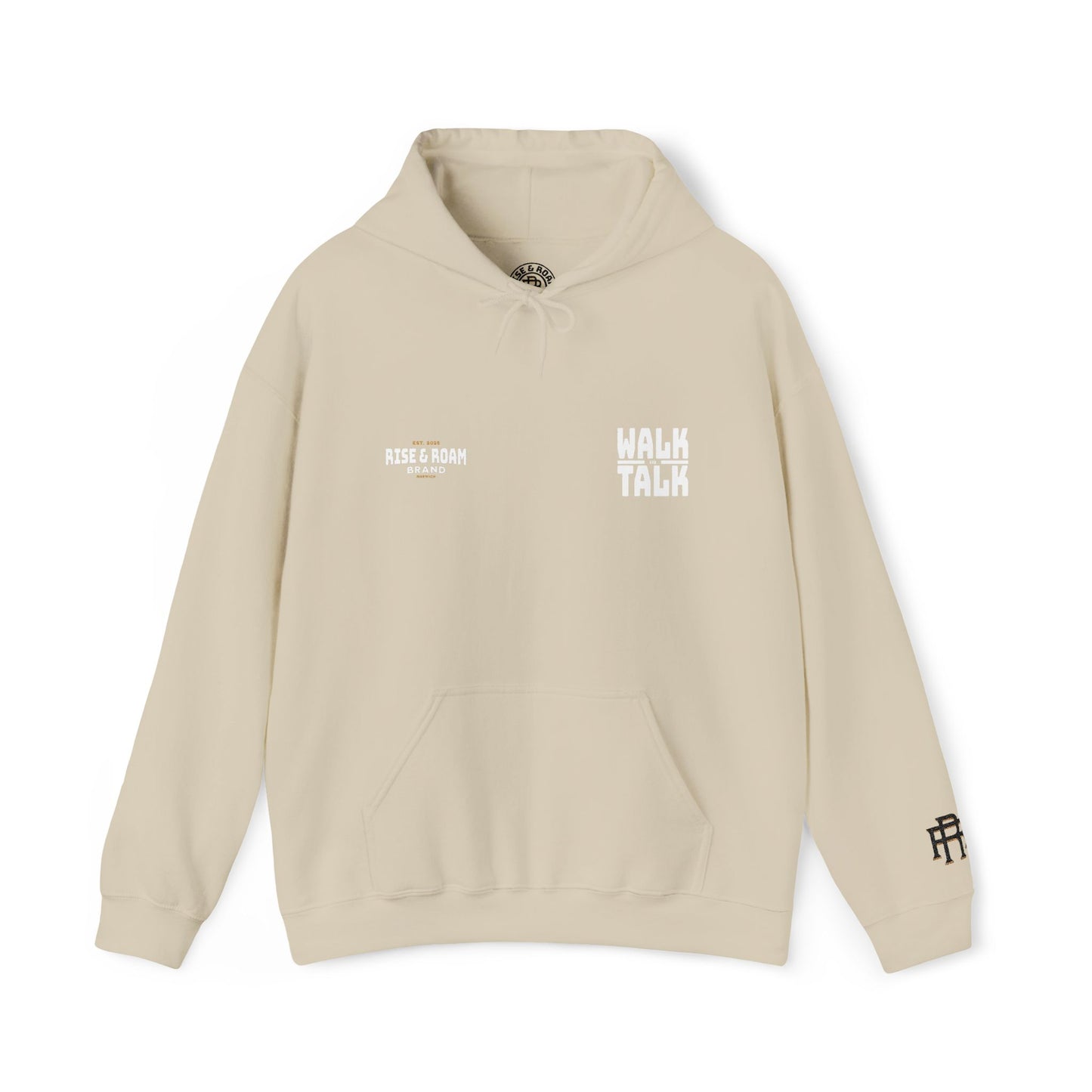 Rise & Roam Brand - MENS Walk and Talk Heavy Blend™ Hooded Sweatshirt