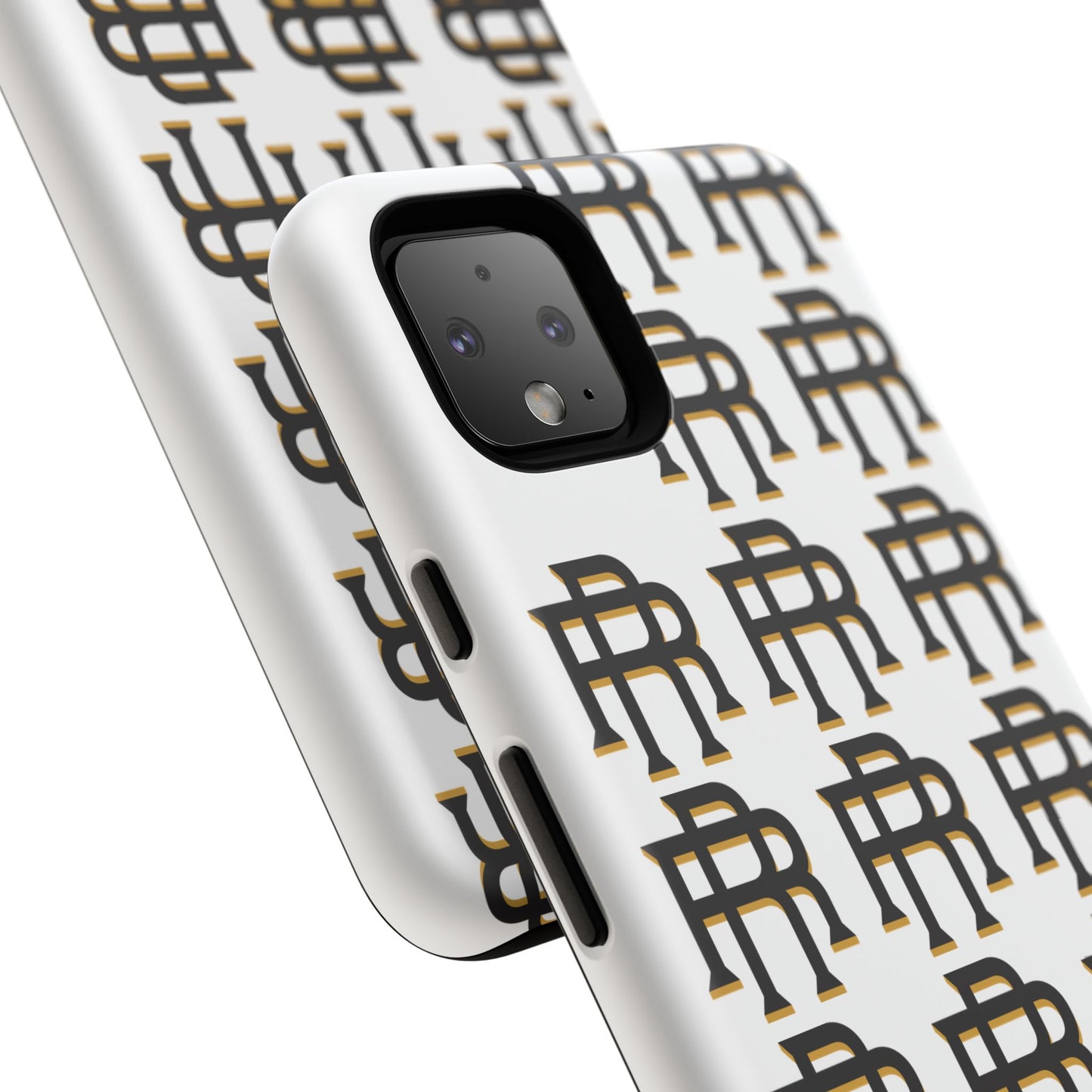 Rise & Roam RR Logo Tough Phone Case - White
