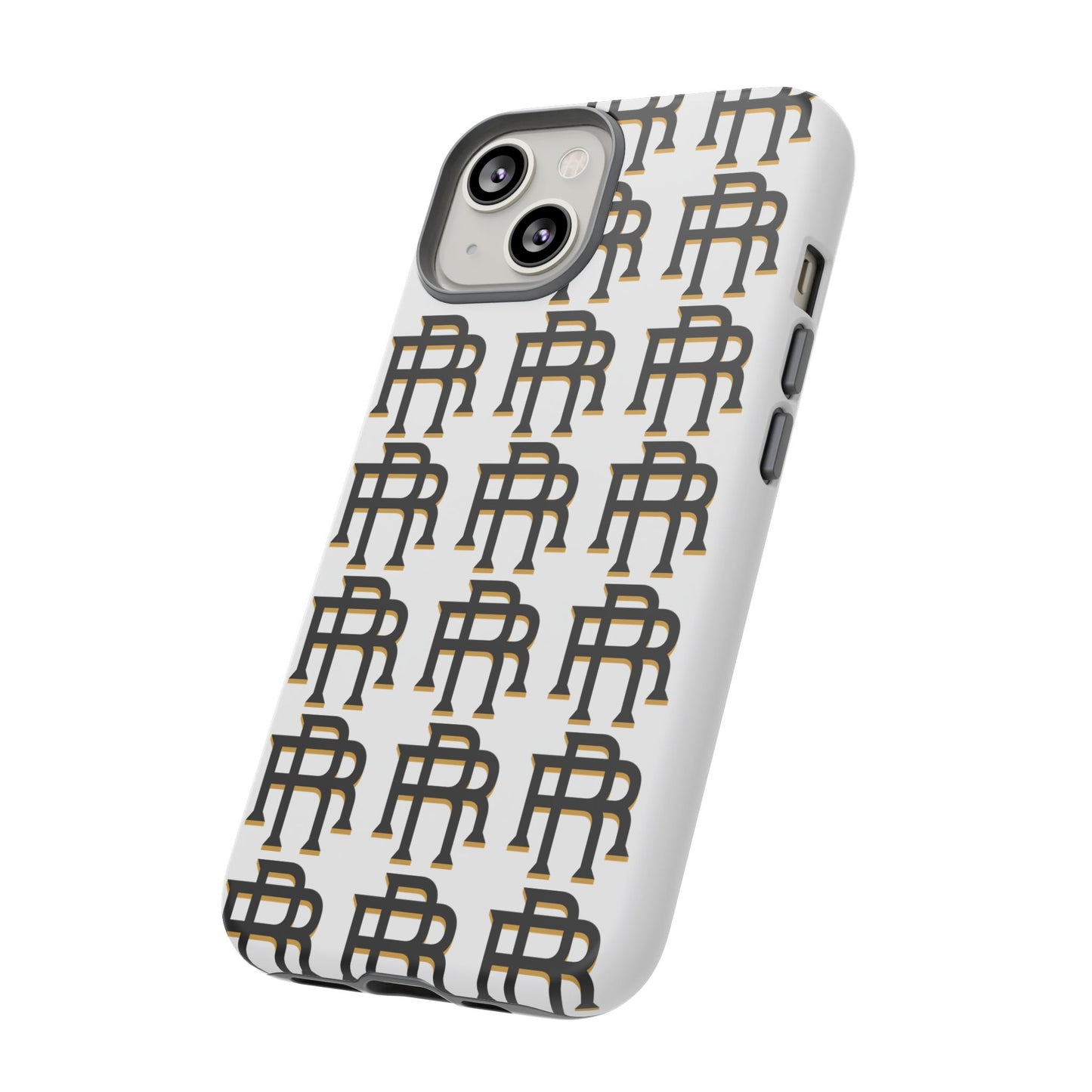 Rise & Roam RR Logo Tough Phone Case - White