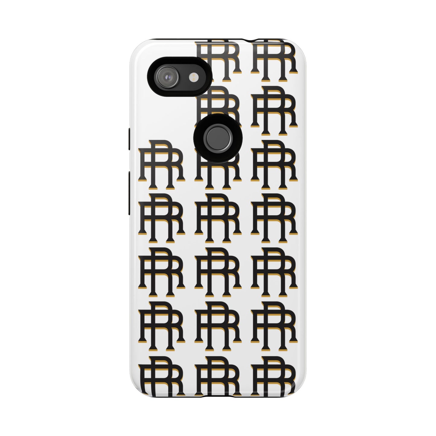 Rise & Roam RR Logo Tough Phone Case - White
